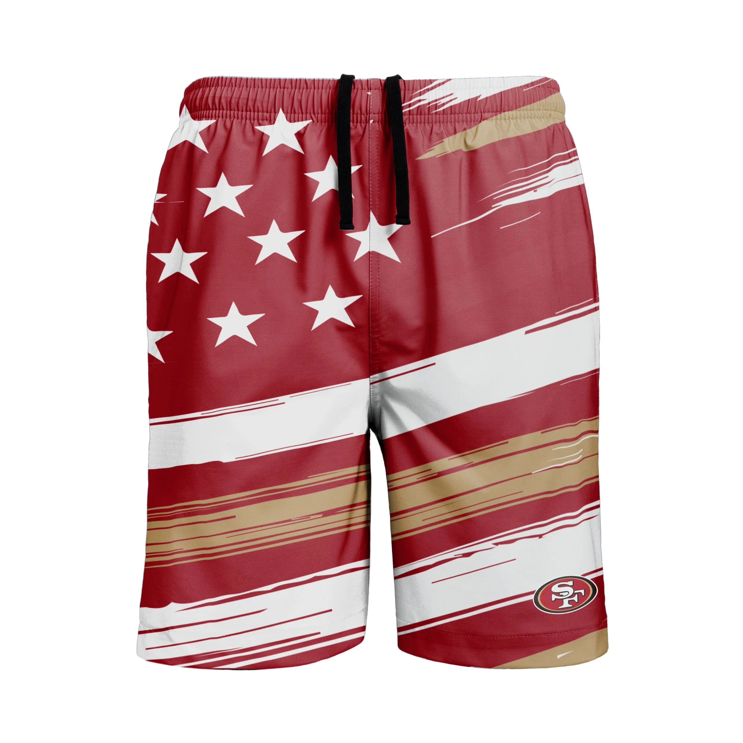 San Francisco 49ers NFL Mens Americana Swimming Trunks