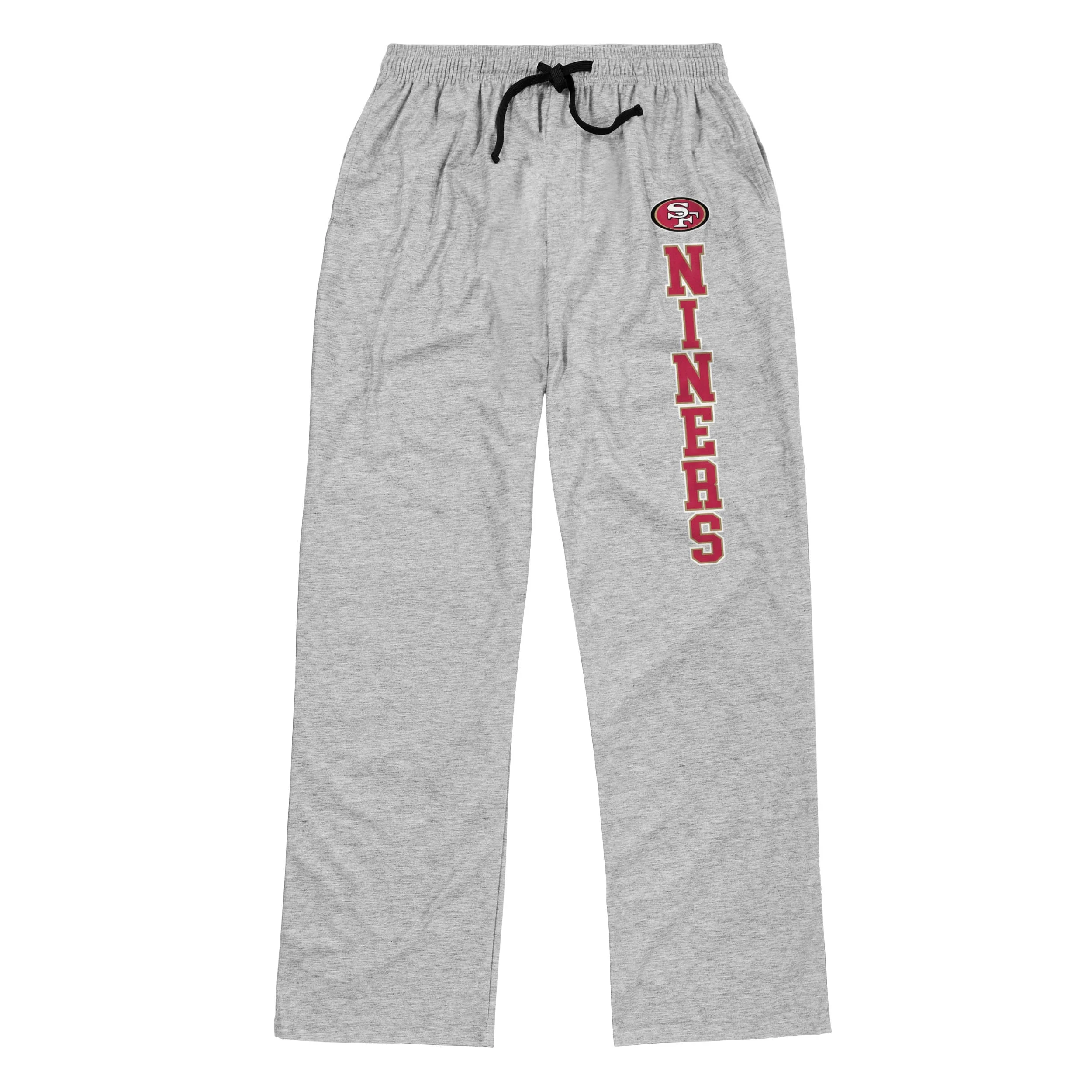 San Francisco 49ers NFL Mens Athletic Gray Lounge Pants - Image 4
