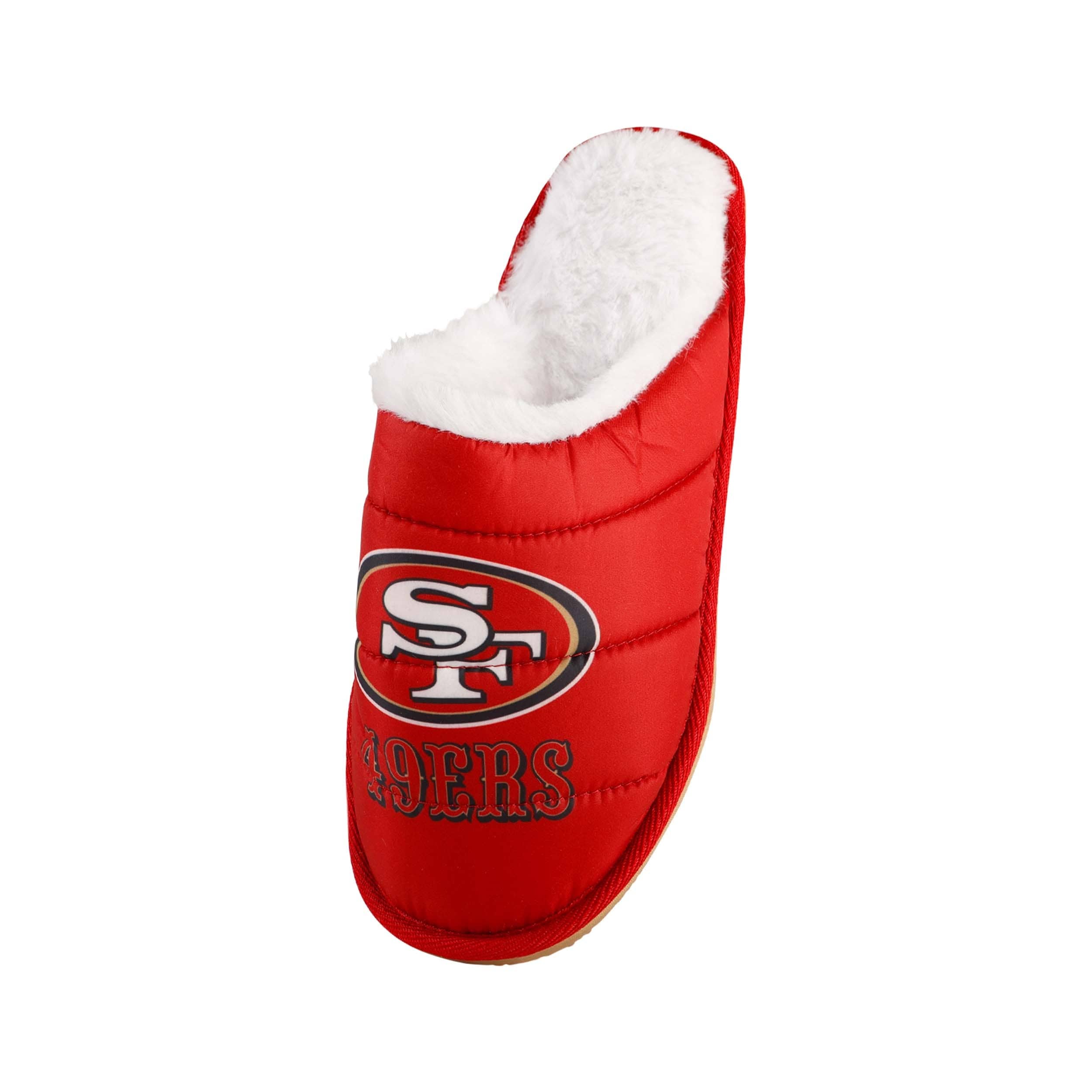 San Francisco 49ers NFL Mens Big Logo Mule Slipper - Image 2