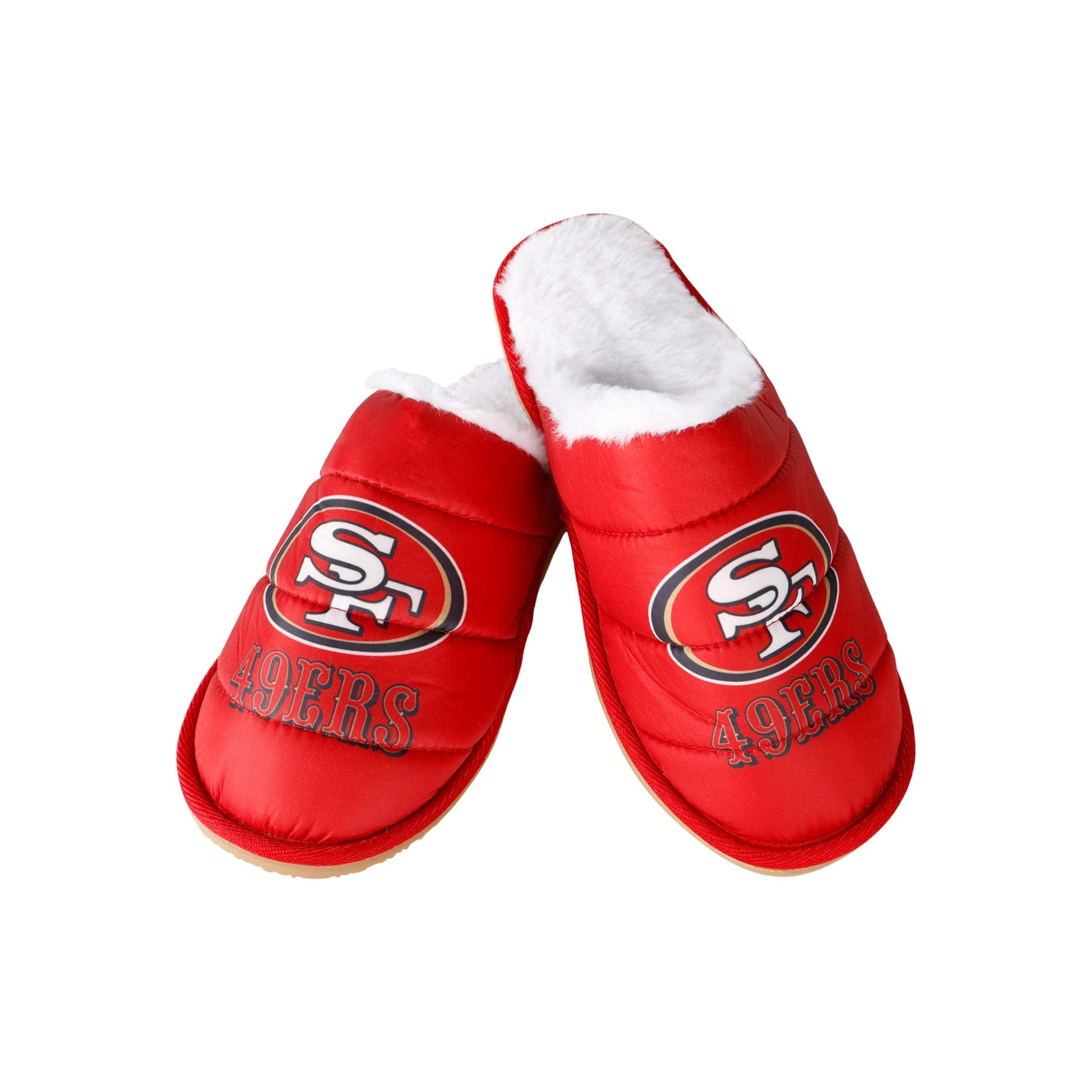 San Francisco 49ers NFL Mens Big Logo Mule Slipper - Image 3