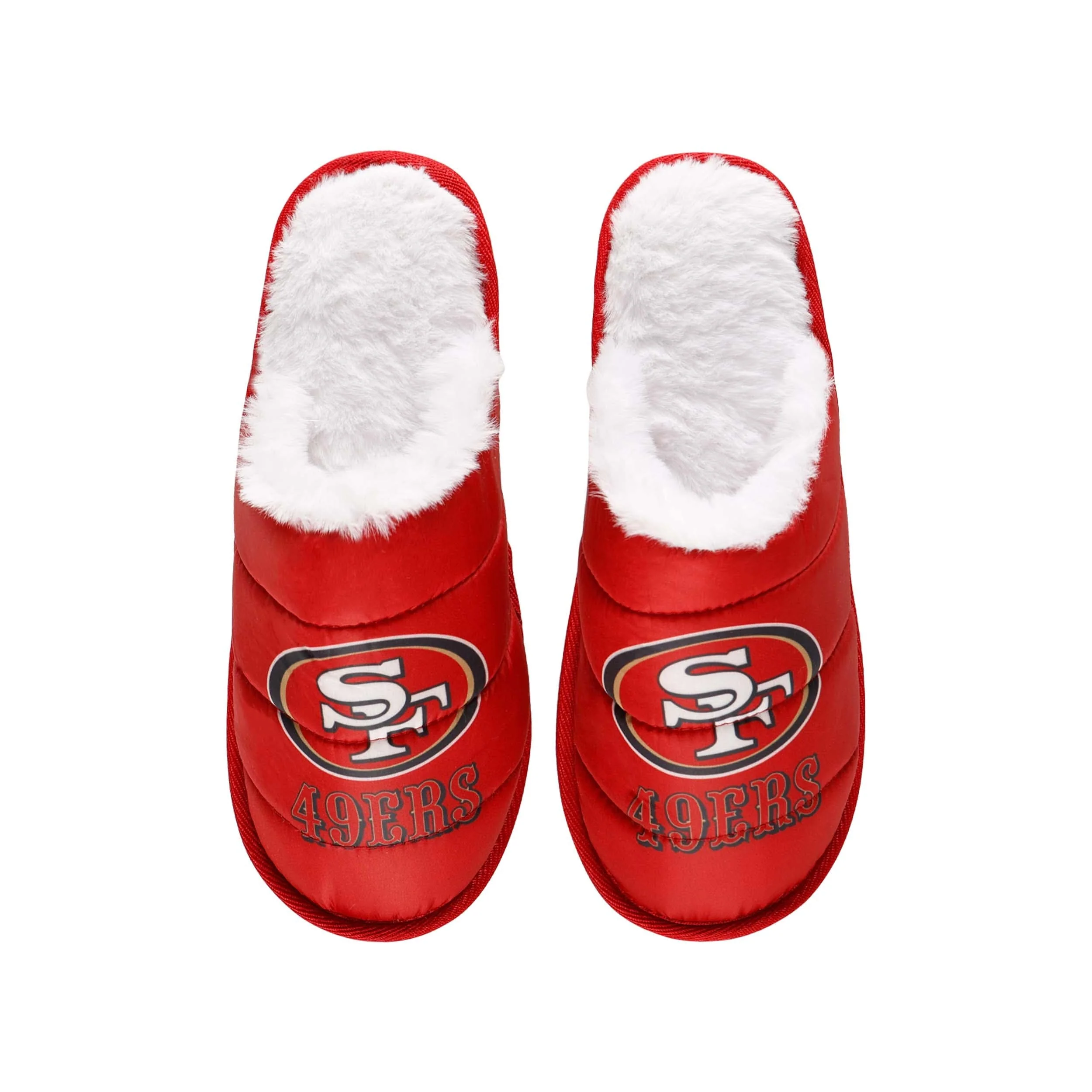 San Francisco 49ers NFL Mens Big Logo Mule Slipper - Image 4