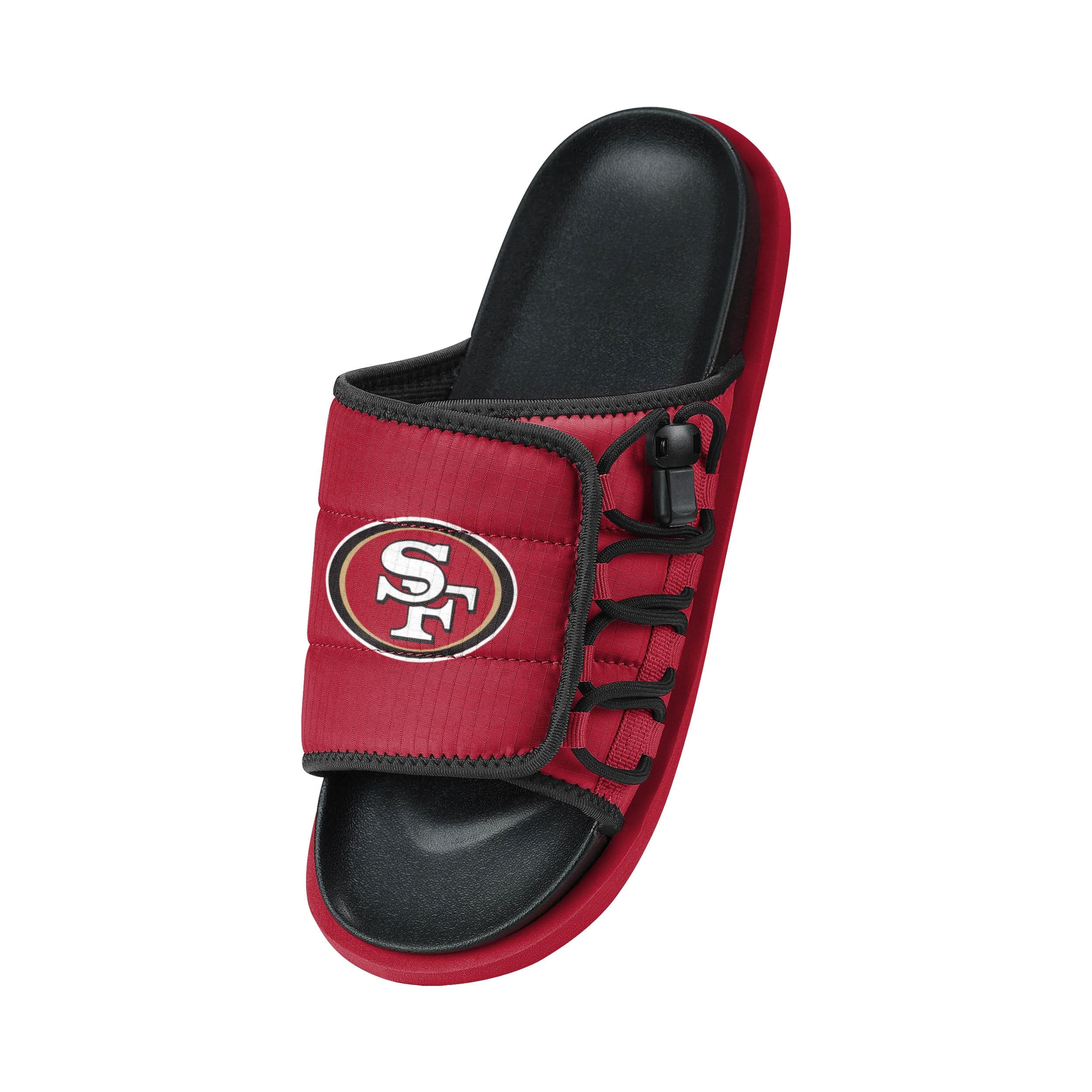 San Francisco 49ers NFL Mens Future Slide Flip Flops - Image 3