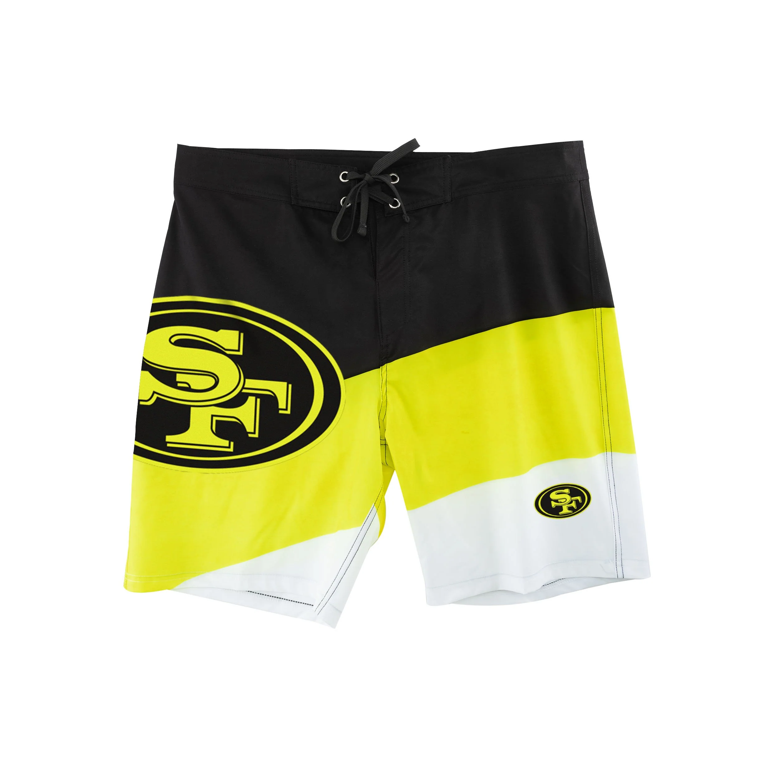 San Francisco 49ers NFL Mens Highlights Boardshorts - Image 4