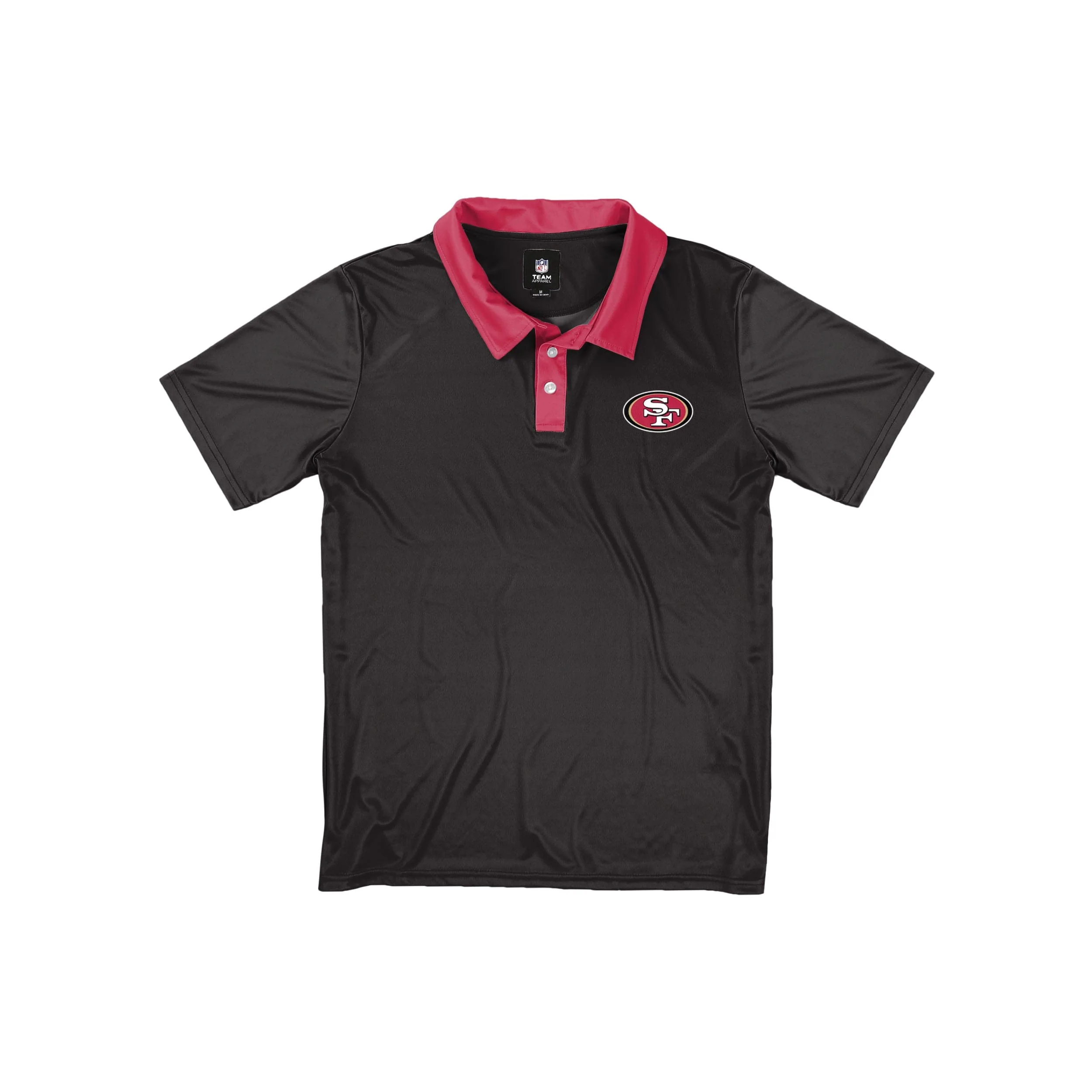 San Francisco 49ers NFL Mens Nightcap Polyester Polo - Image 4