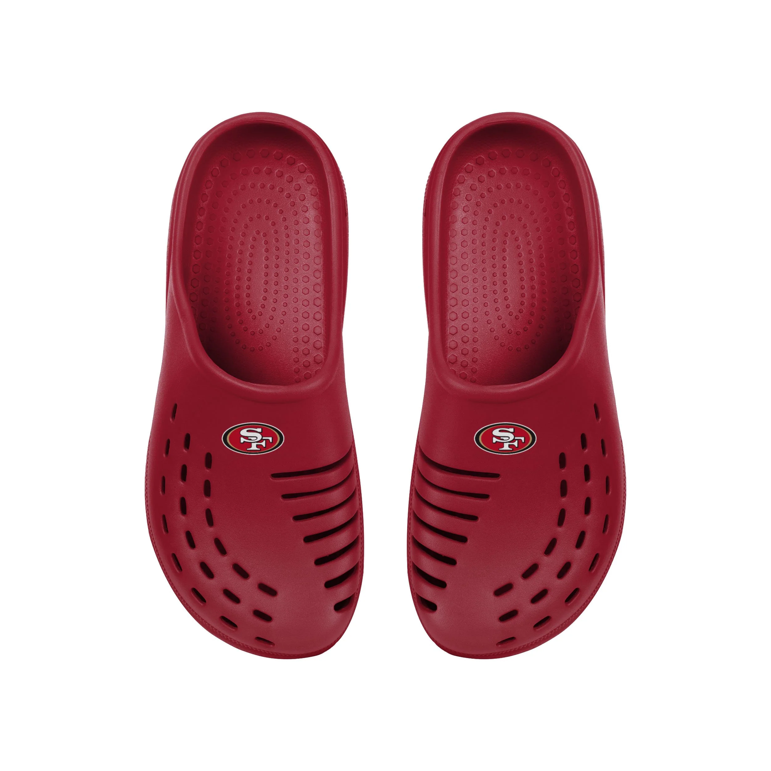 San Francisco 49ers NFL Mens Solid Clog - Image 4