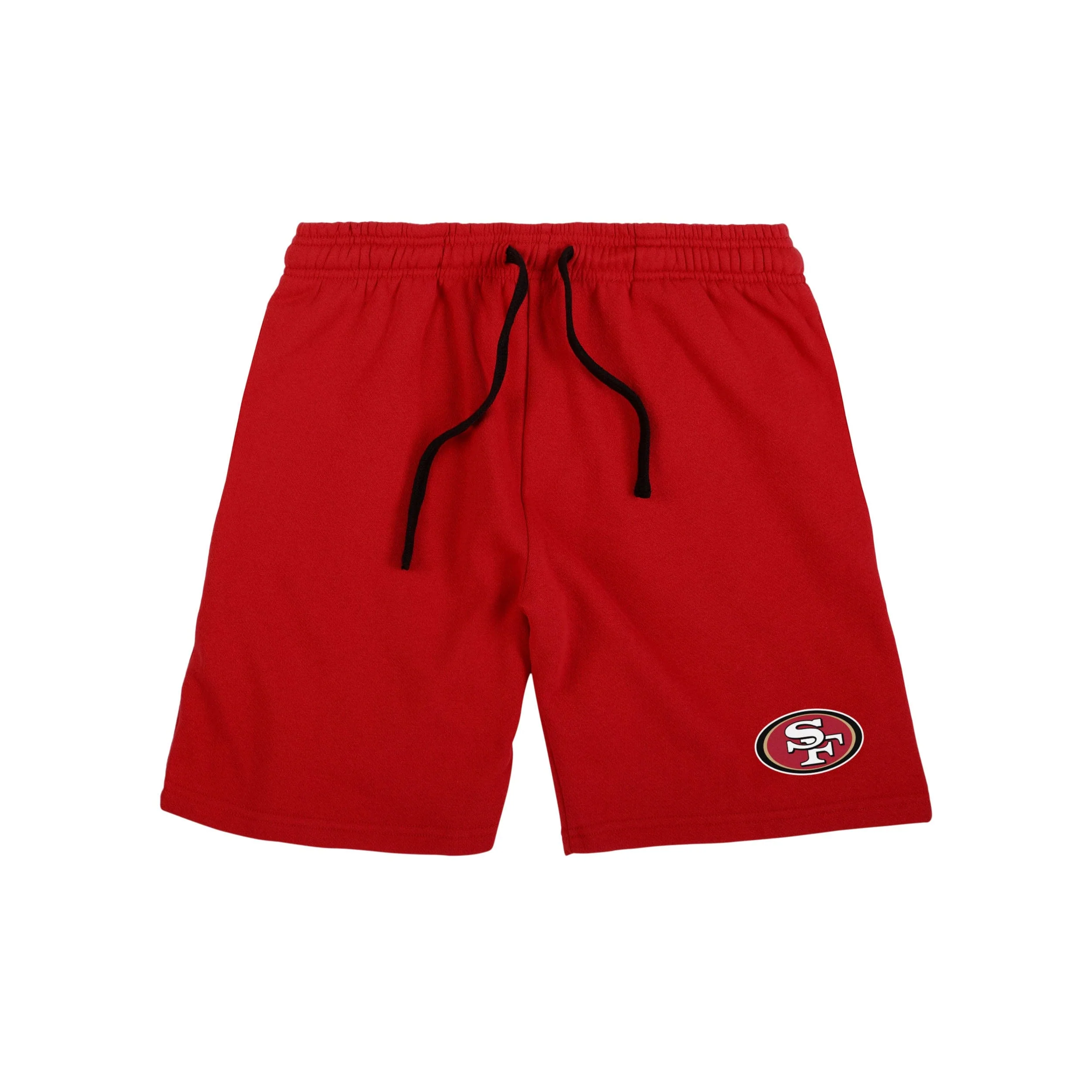 San Francisco 49ers NFL Mens Solid Fleece Shorts - Image 3