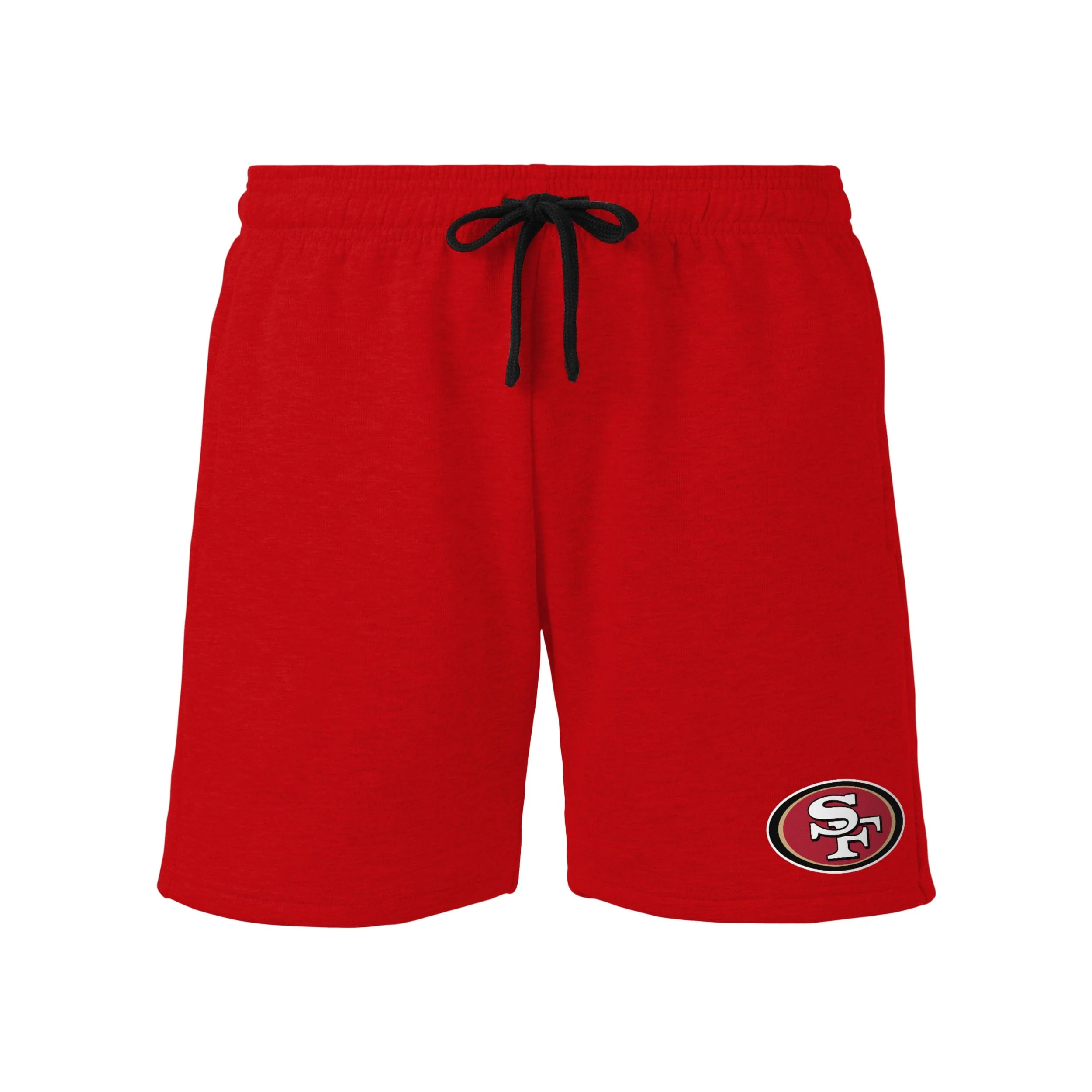 San Francisco 49ers NFL Mens Solid Fleece Shorts - Image 4