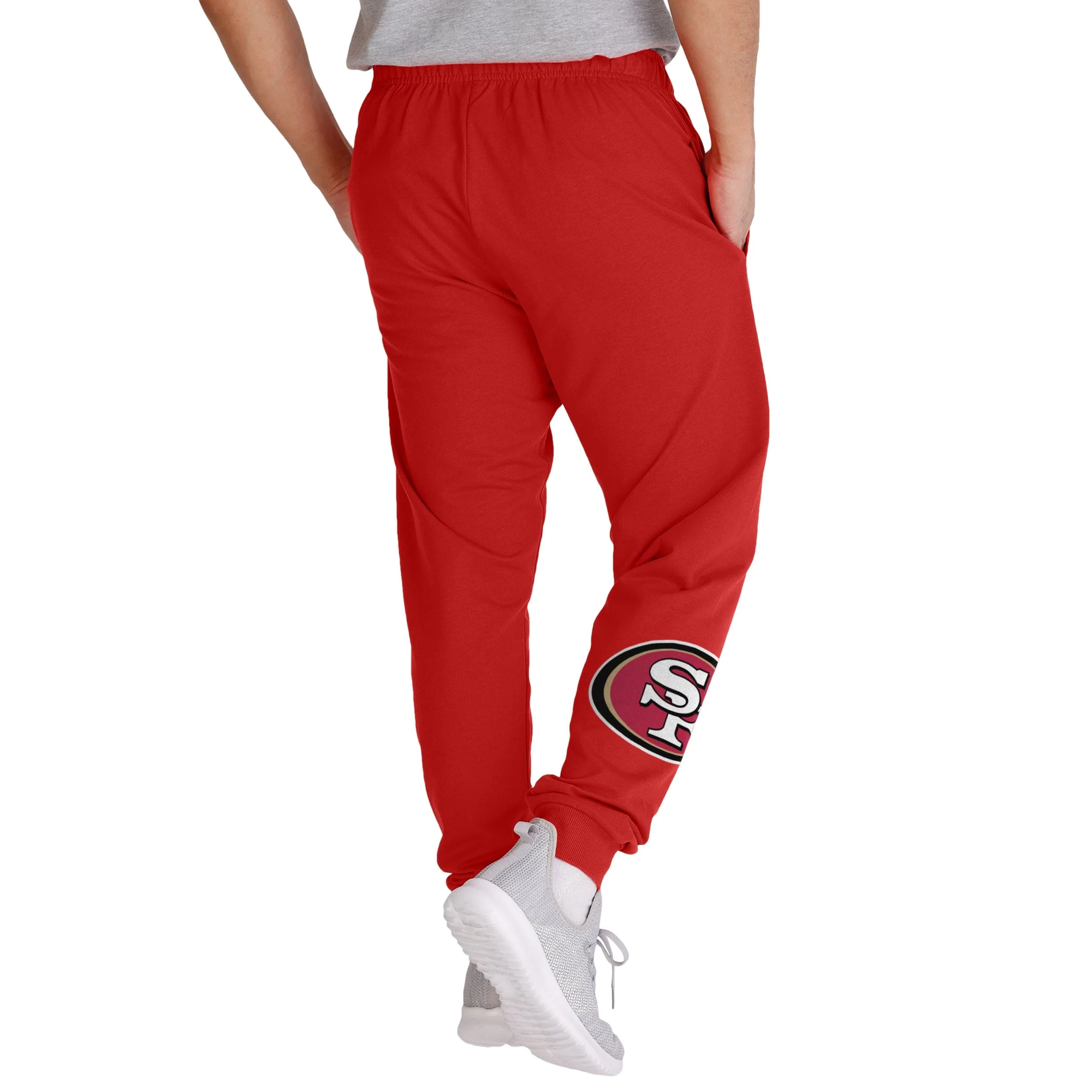 San Francisco 49ers NFL Mens Team Color Joggers - Image 2