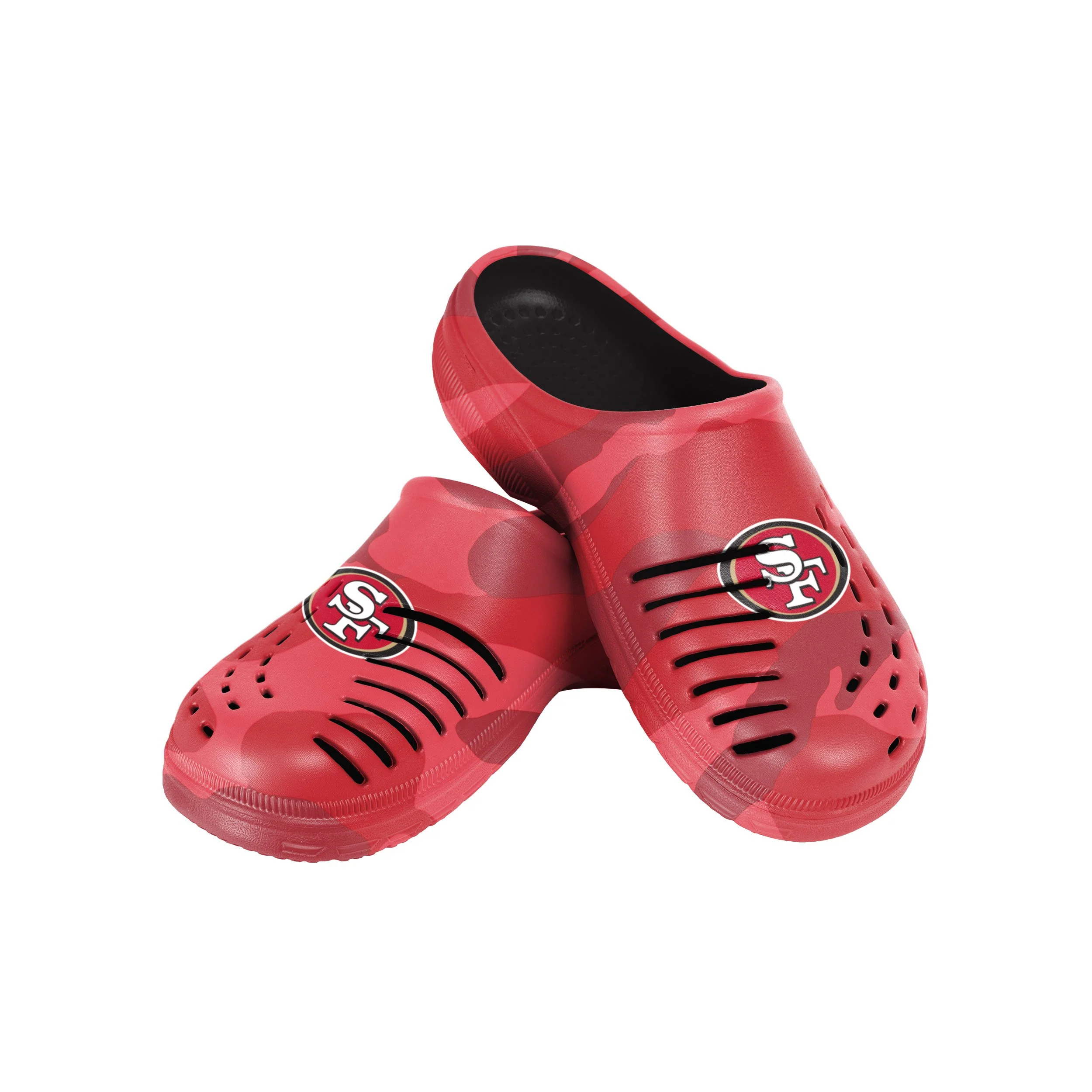 San Francisco 49ers NFL Mens Tonal Camo Clog