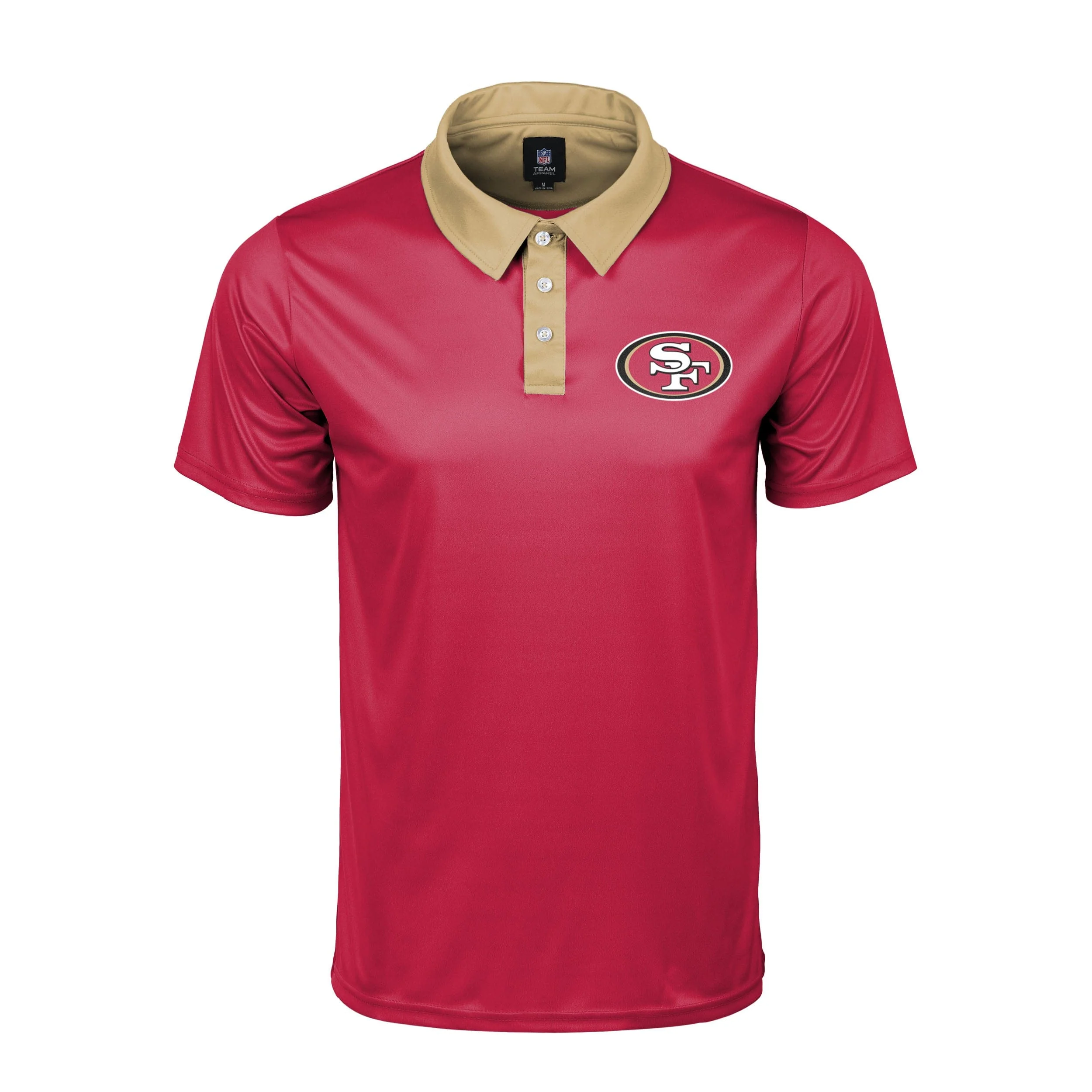 San Francisco 49ers NFL Mens Workday Warrior Polyester Polo
