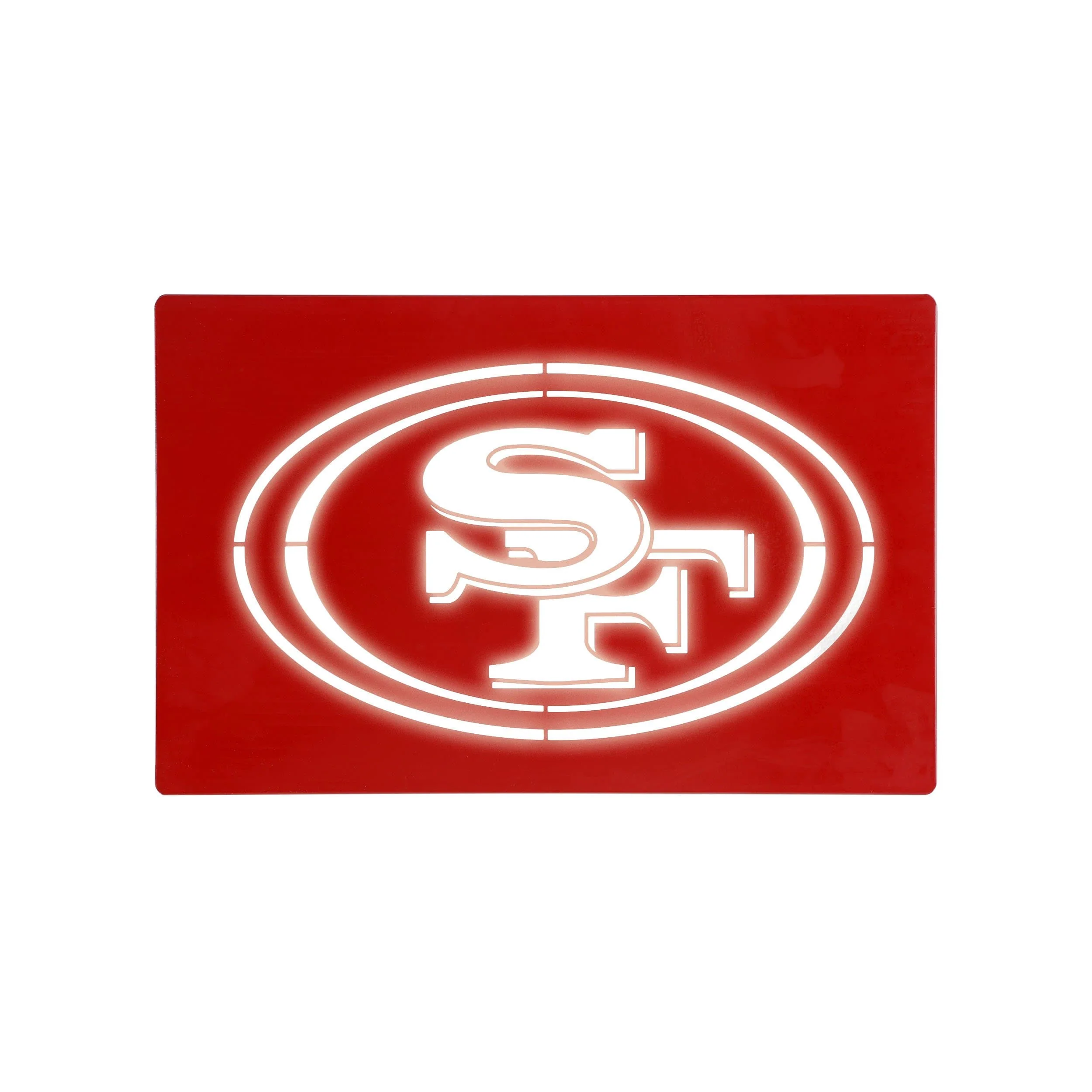San Francisco 49ers NFL Metal Light Up Logo Sign