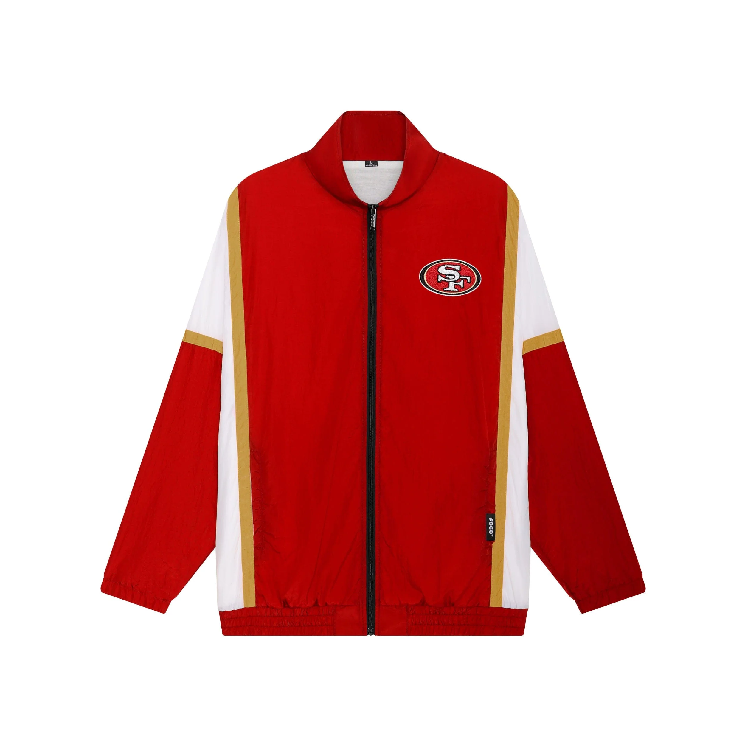 San Francisco 49ers NFL Nylon Crinkle Gameday Jacket - Image 6