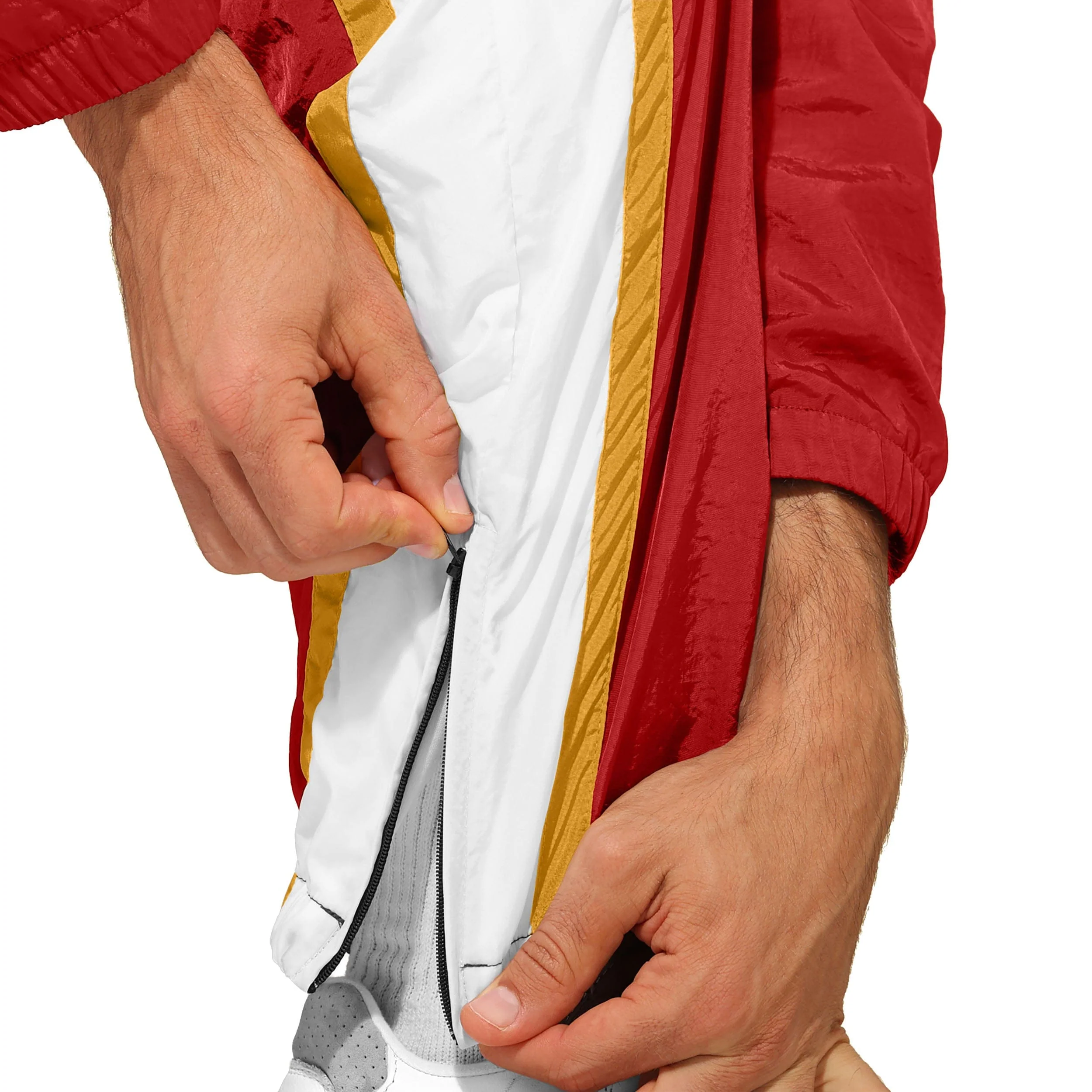 San Francisco 49ers NFL Nylon Crinkle Gameday Pants - Image 5