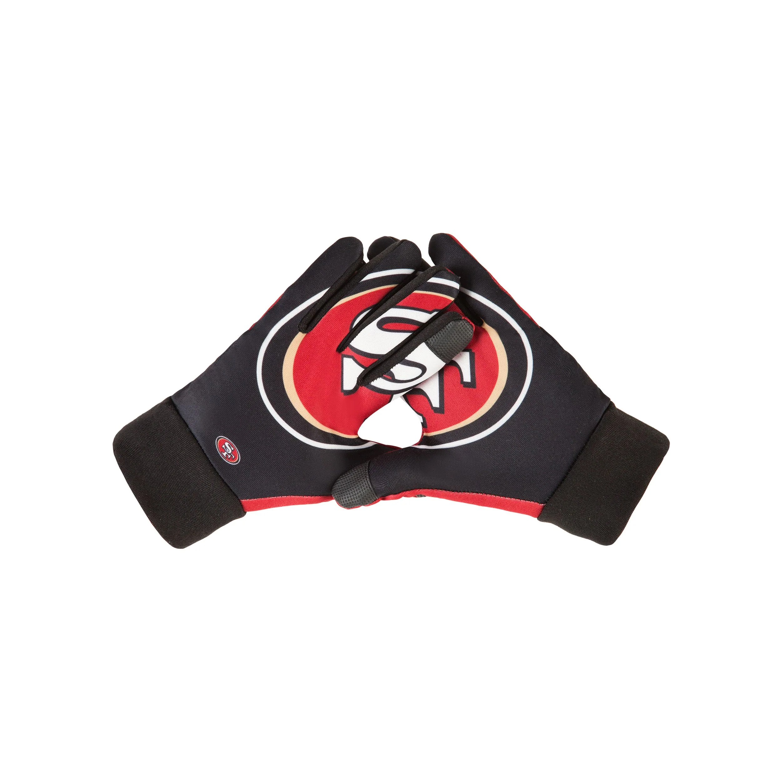 San Francisco 49ers NFL Palm Logo Texting Gloves - Image 2