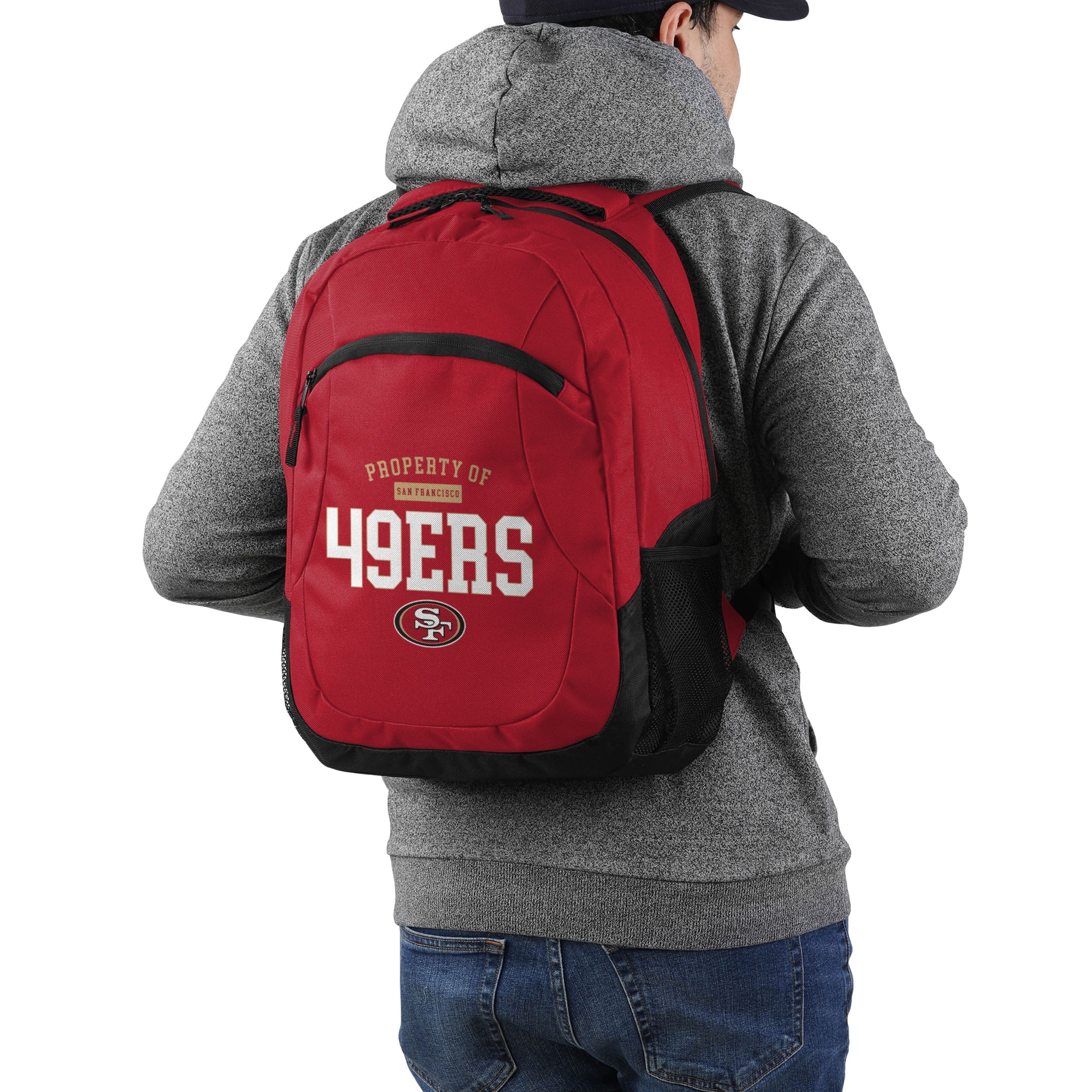 San Francisco 49ers NFL Property Of Action Backpack - Image 5