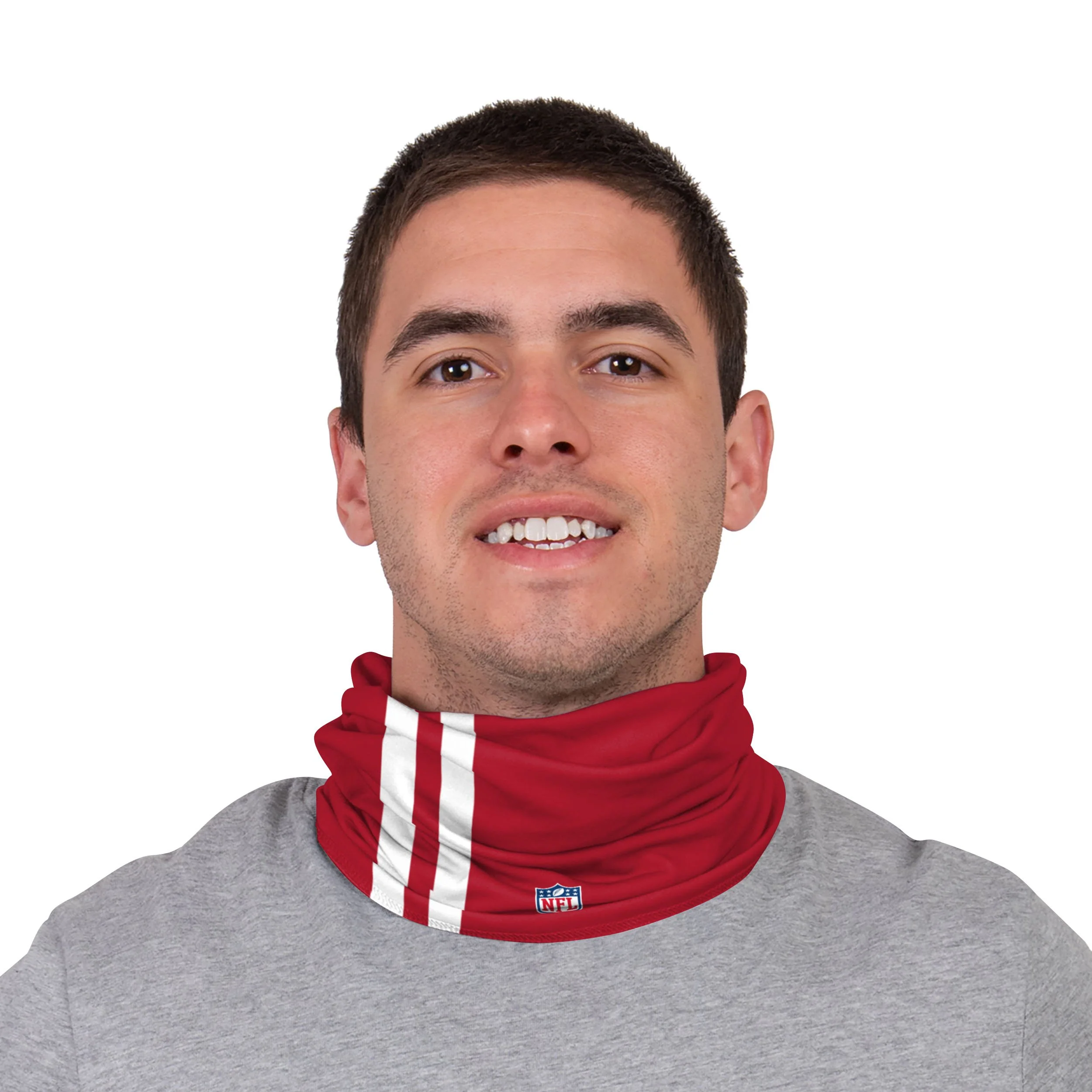 San Francisco 49ers NFL Richard Sherman On-Field Sideline Logo Gaiter Scarf - Image 3