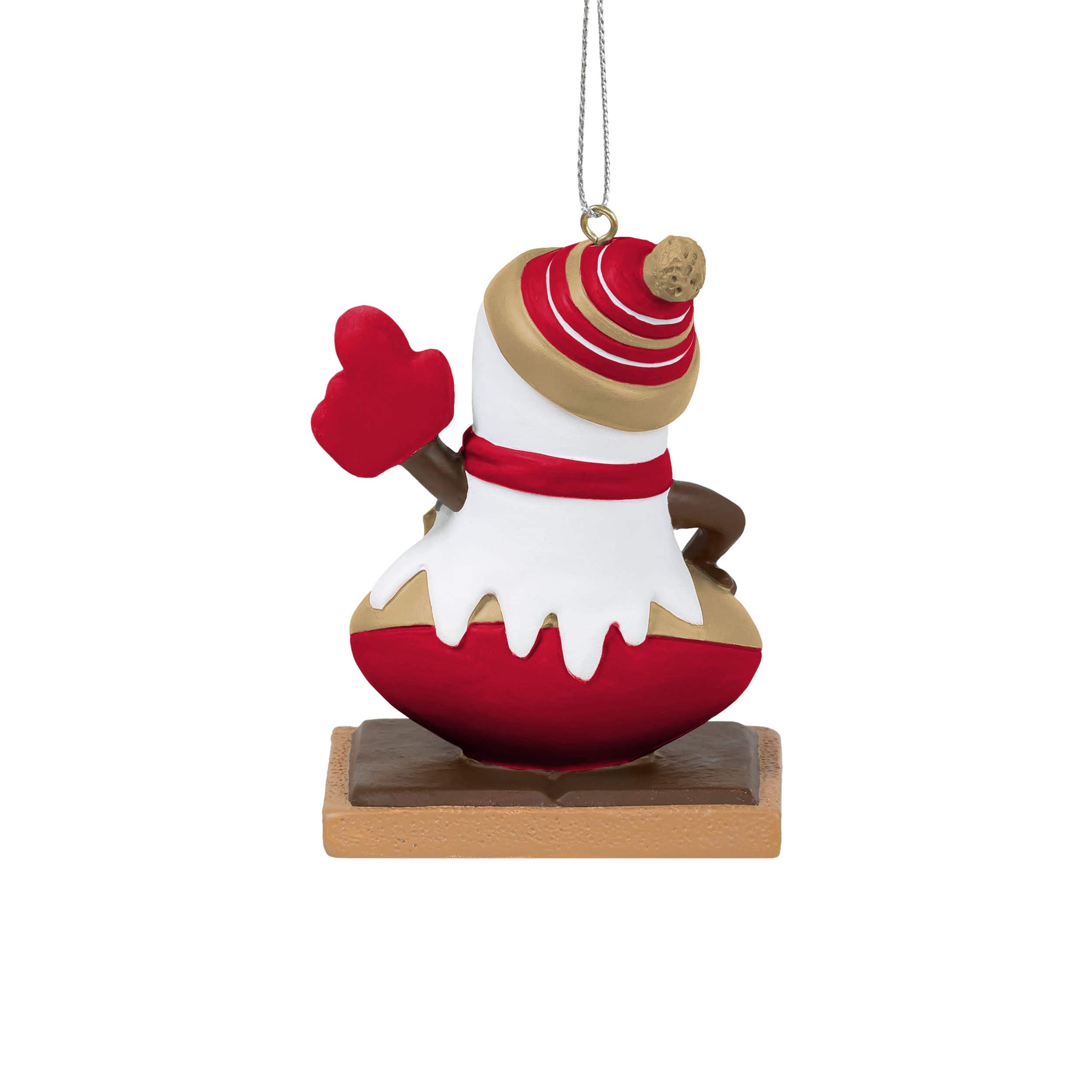 San Francisco 49ers NFL Smore On Ball Ornament - Image 3