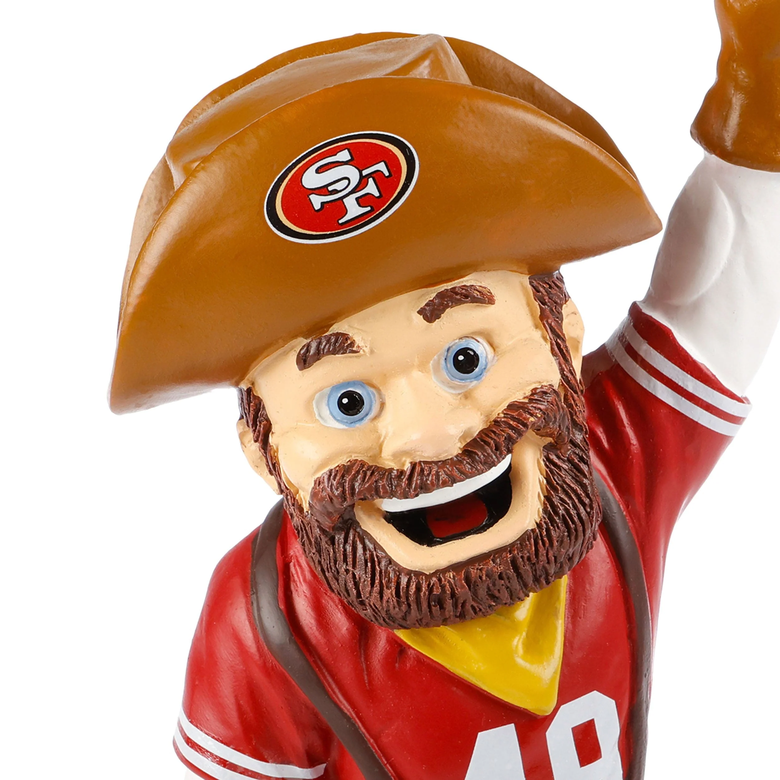 San Francisco 49ers NFL Sourdough Sam Mascot Figurine - Image 2