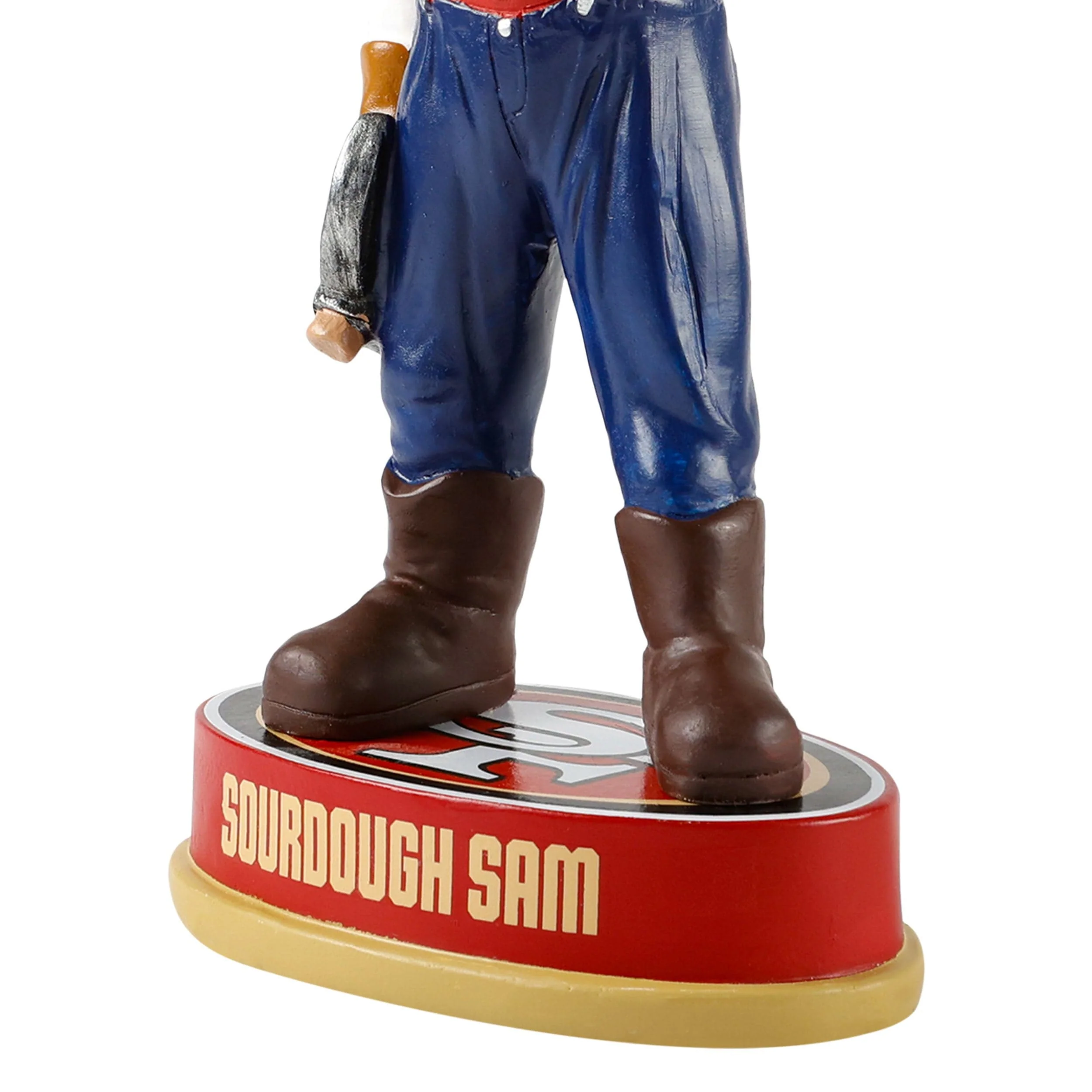 San Francisco 49ers NFL Sourdough Sam Mascot Figurine - Image 3