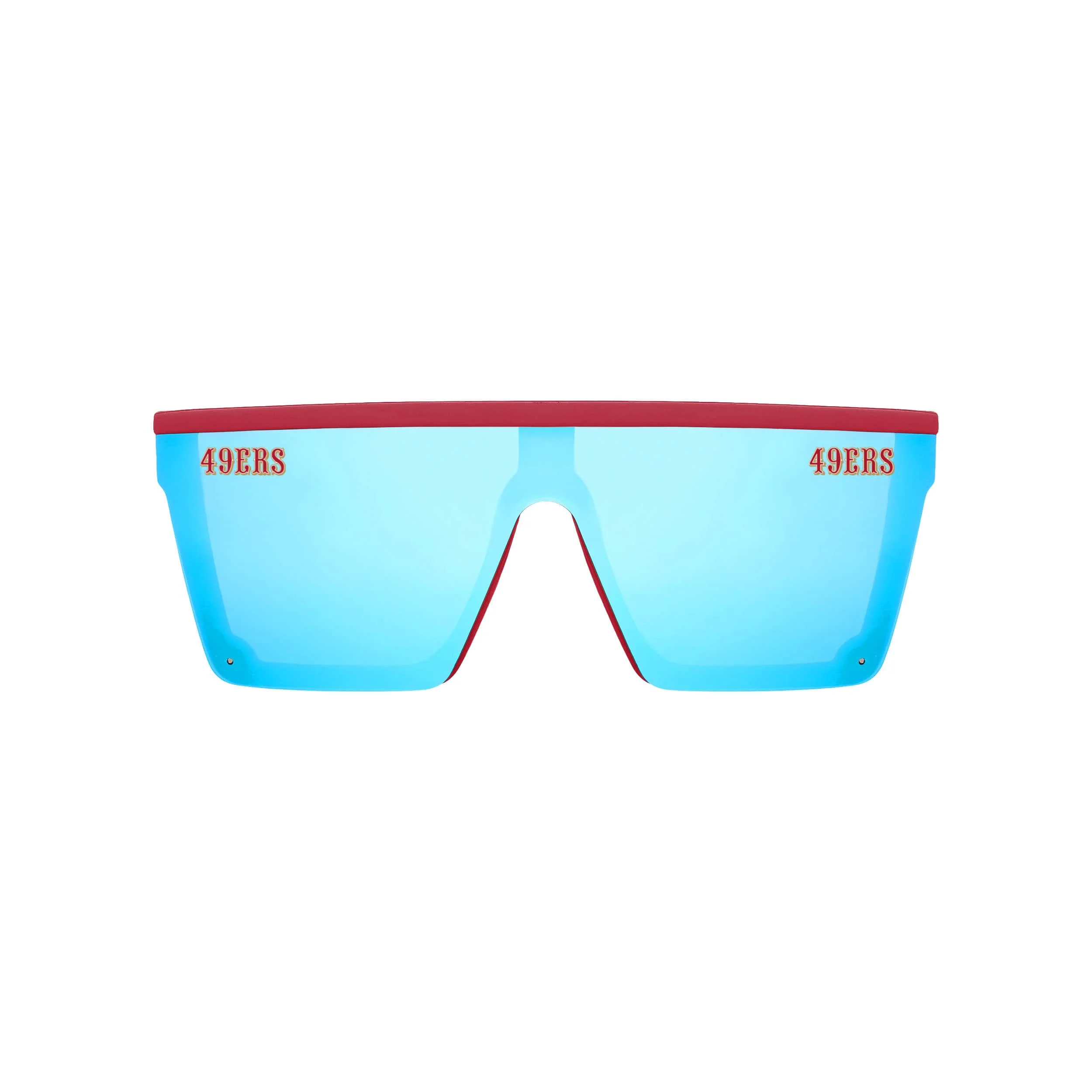 San Francisco 49ers NFL Square Flat Top Sunglasses (PREORDER - SHIPS MID JULY) - Image 2