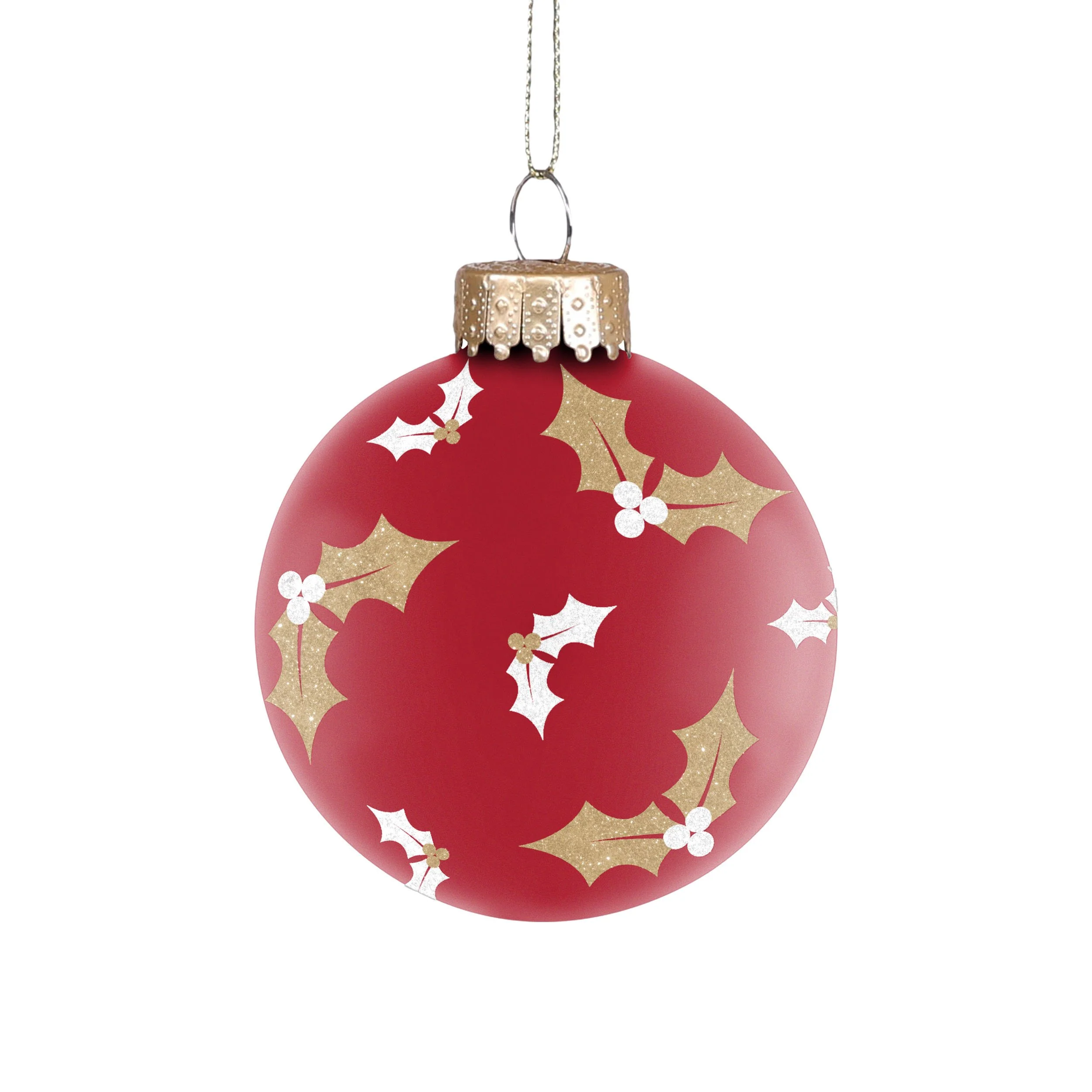 San Francisco 49ers NFL Stadium Print Glass Ball Ornament - Image 2