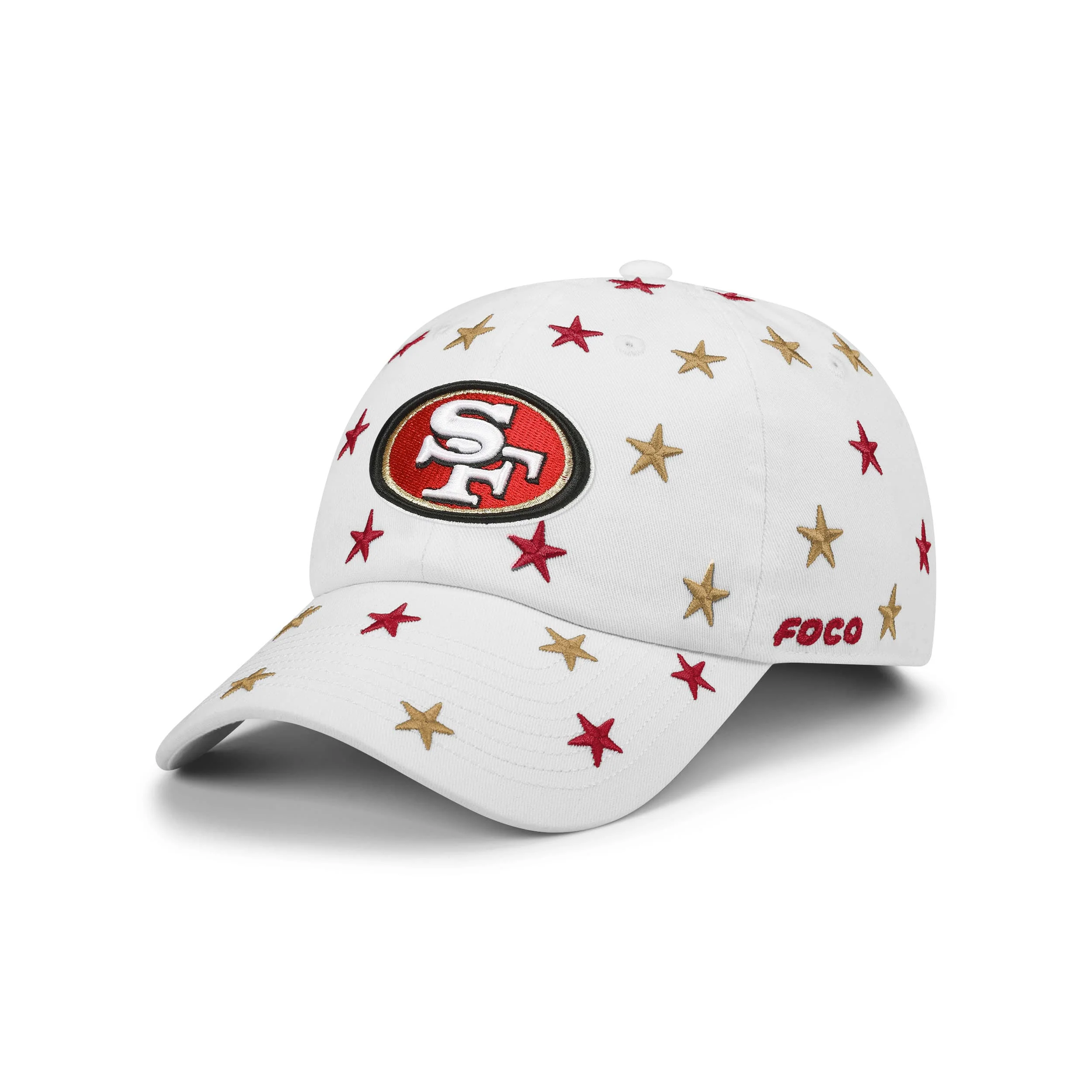 San Francisco 49ers NFL Star Spangled Casual Cap (PREORDER - SHIPS LATE JUNE)