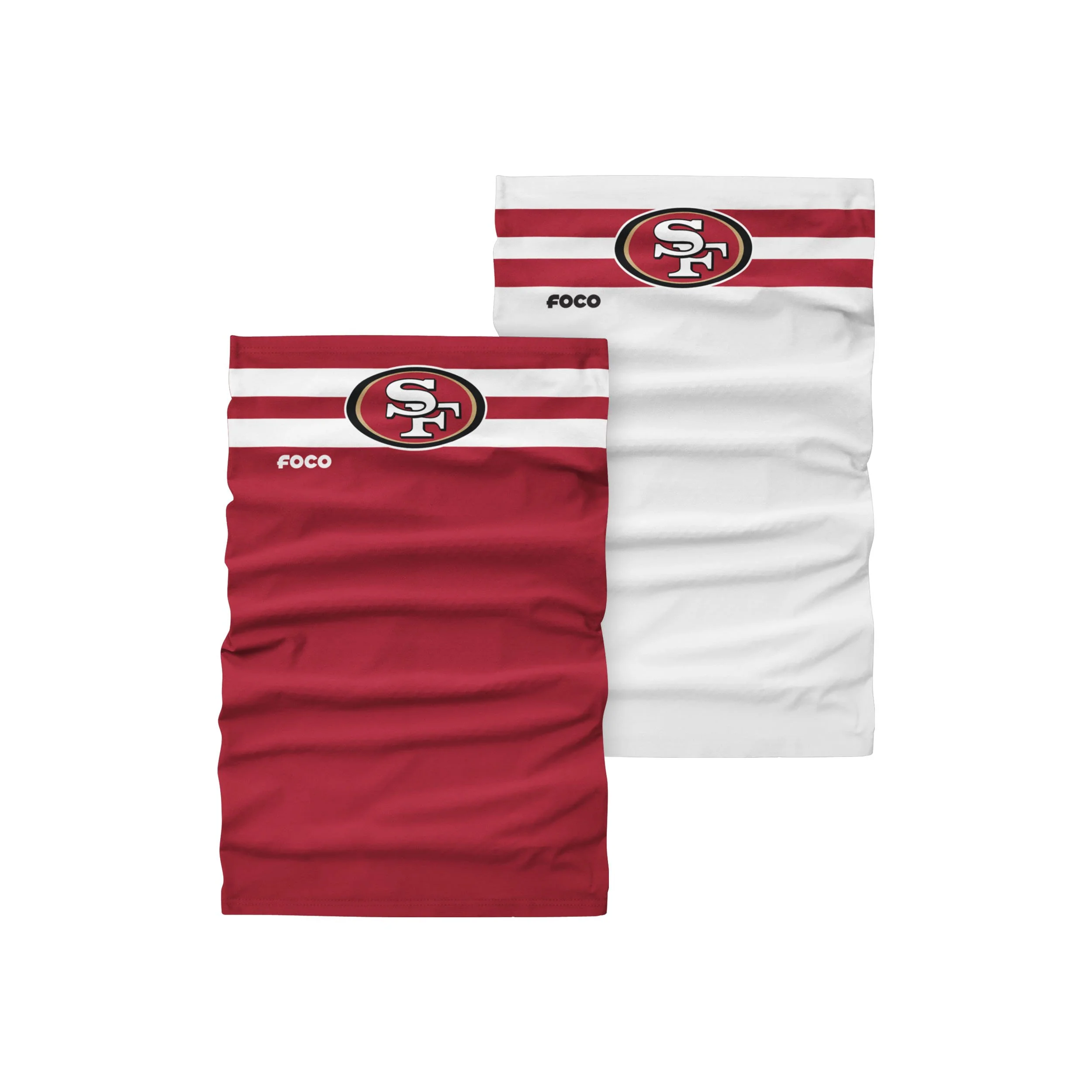 San Francisco 49ers NFL Stitched 2 Pack Gaiter Scarf - Image 2