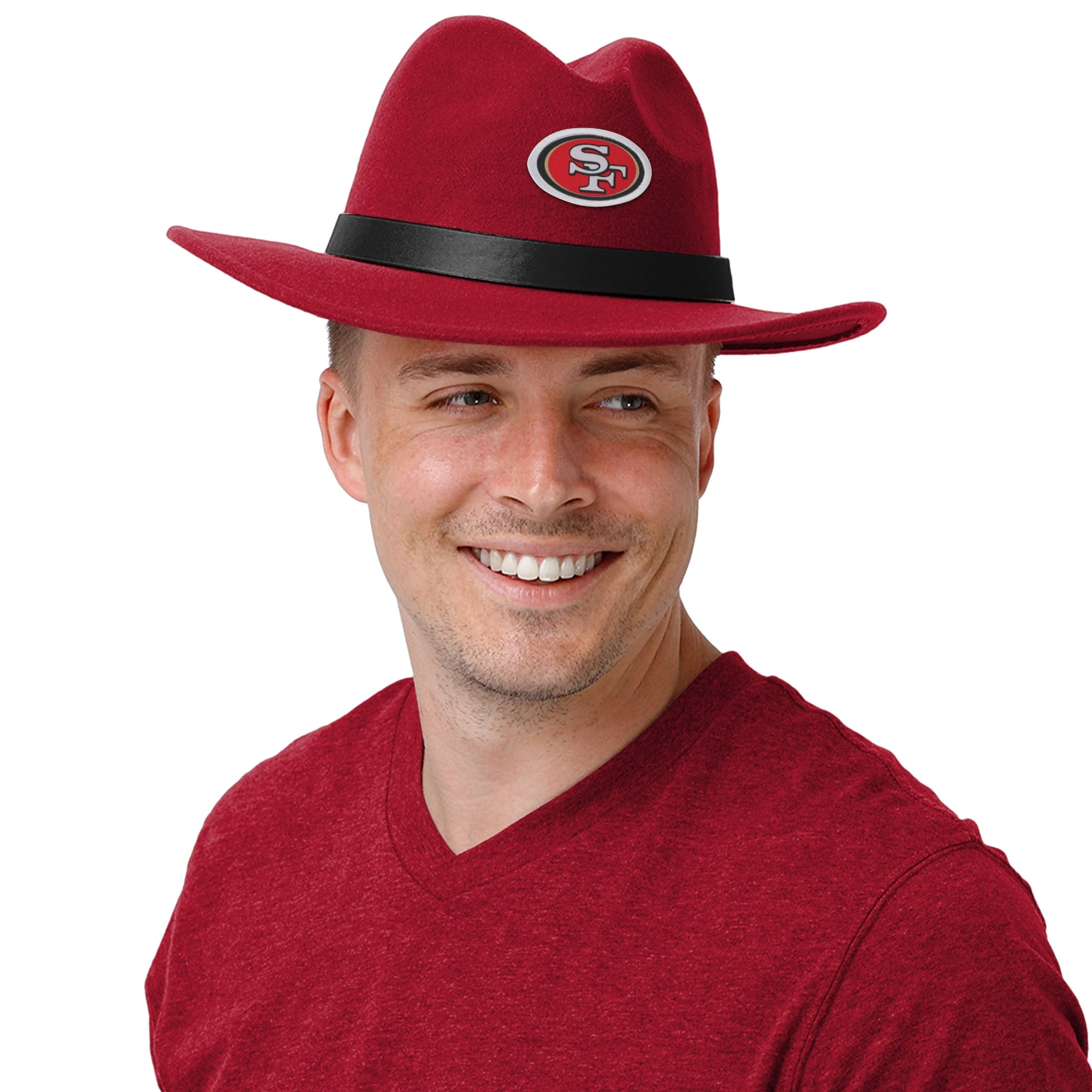 San Francisco 49ers NFL Team Color Fedora - Image 5