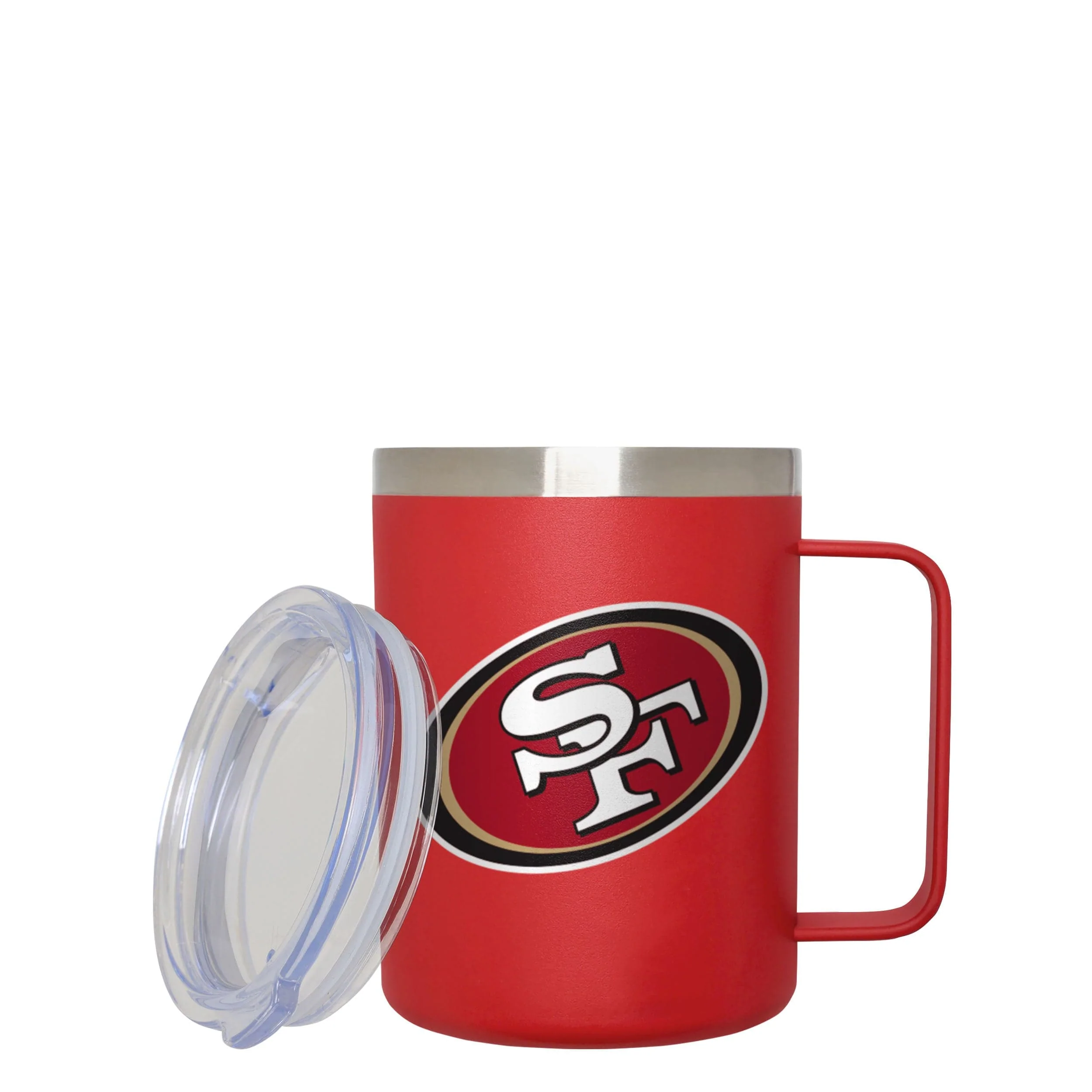 San Francisco 49ers NFL Team Color Insulated Stainless Steel Mug - Image 3