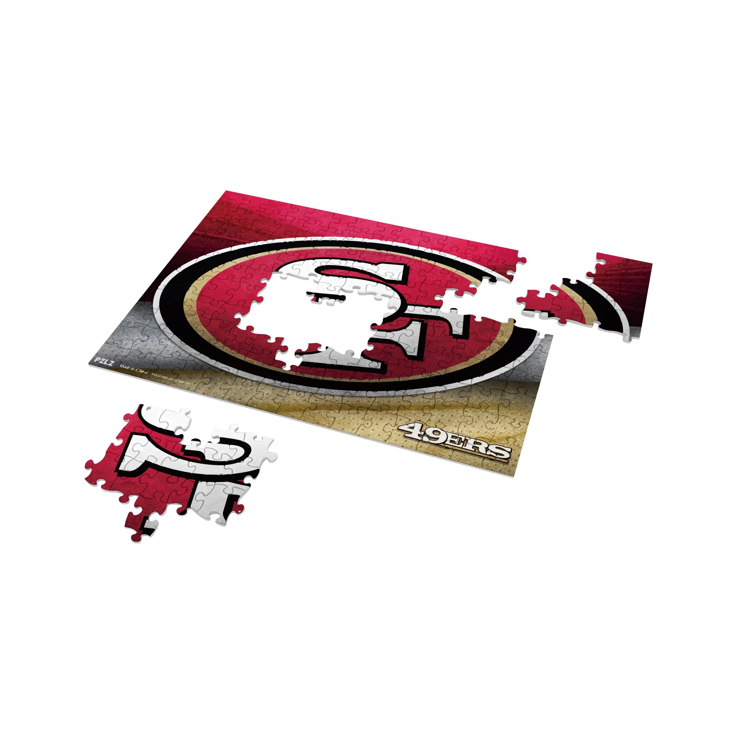 San Francisco 49ers NFL Team Logo 150 Piece Jigsaw Puzzle PZLZ - Image 3