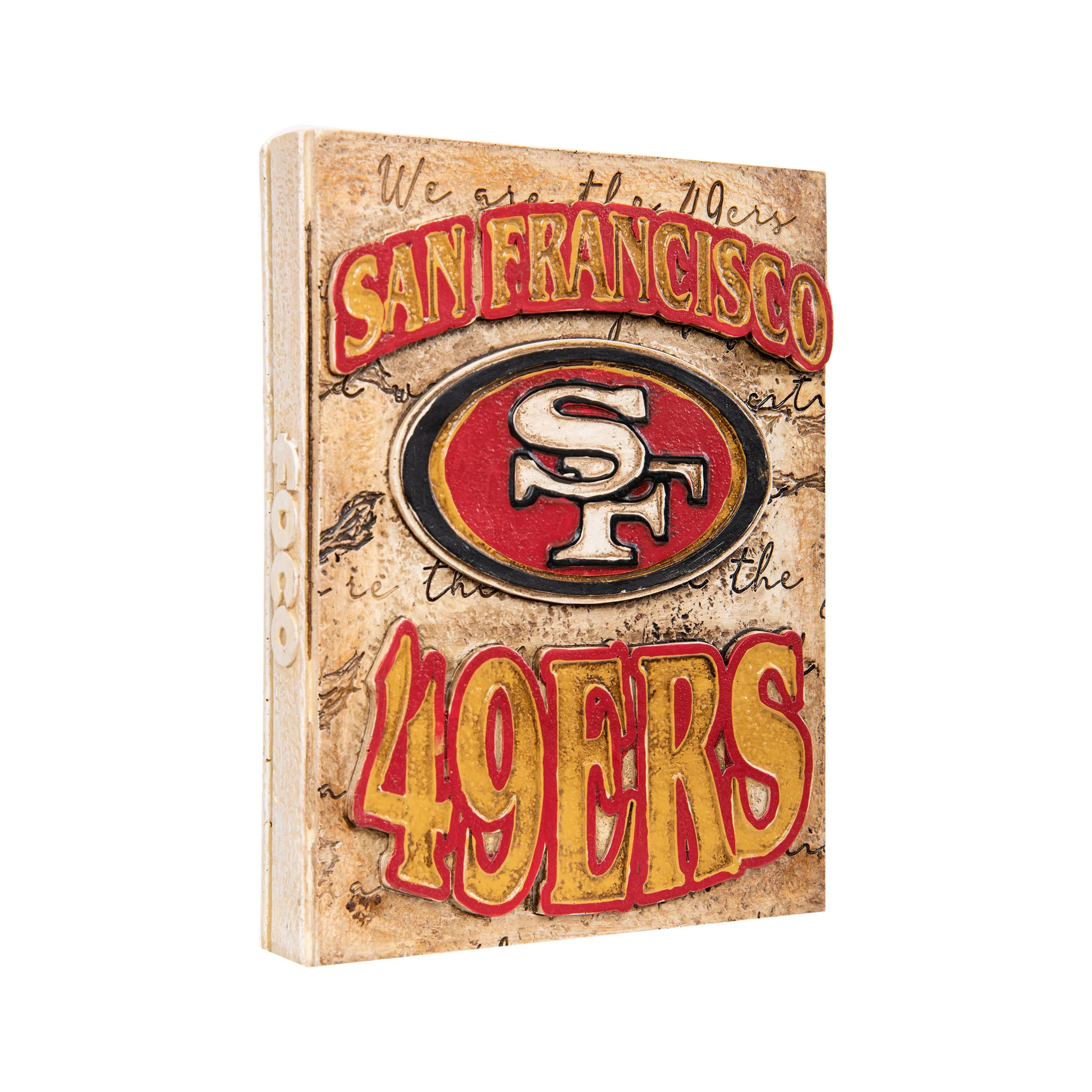 San Francisco 49ers NFL Team Logo Wall Plaque
