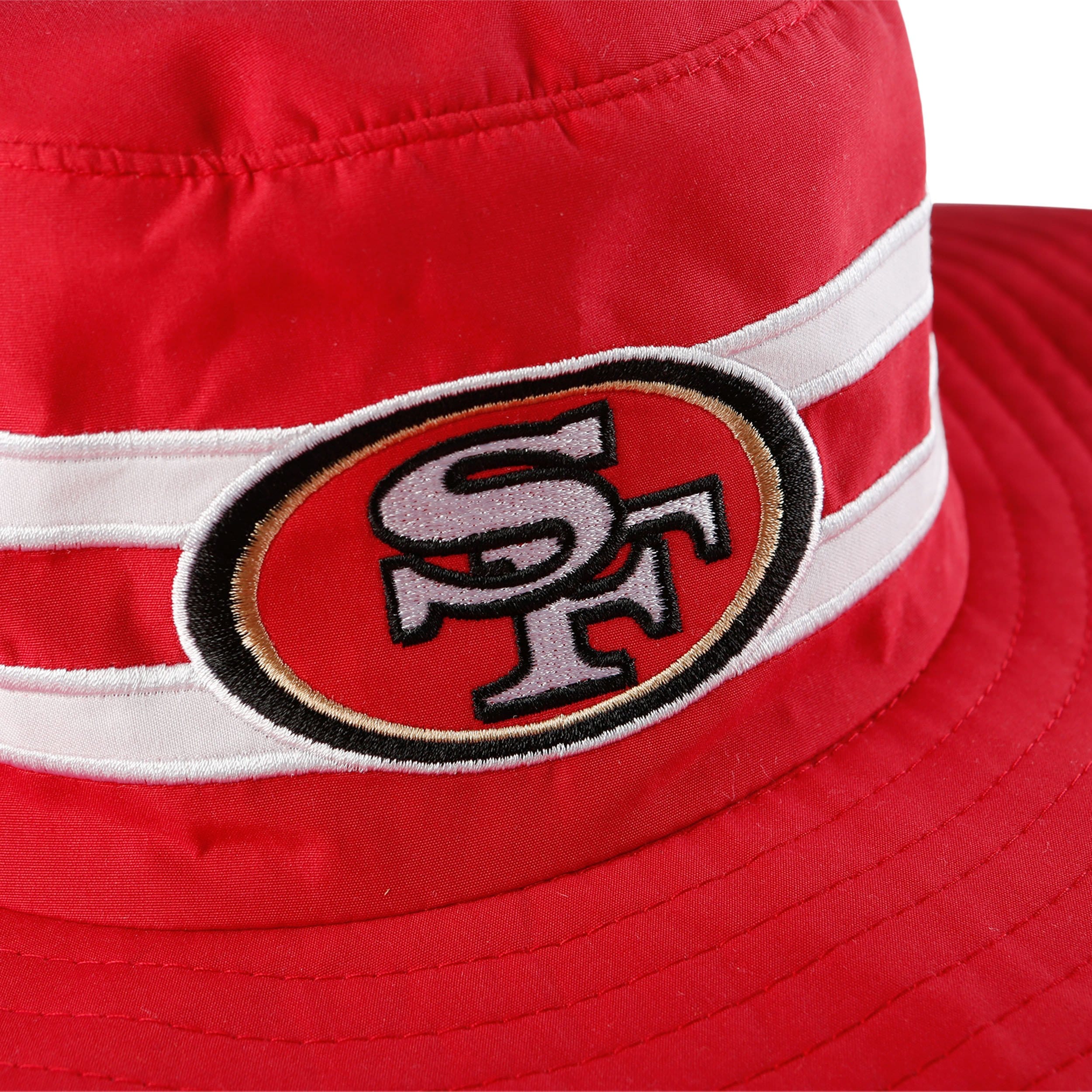 San Francisco 49ers NFL Team Stripe Boonie Hat - Image 3