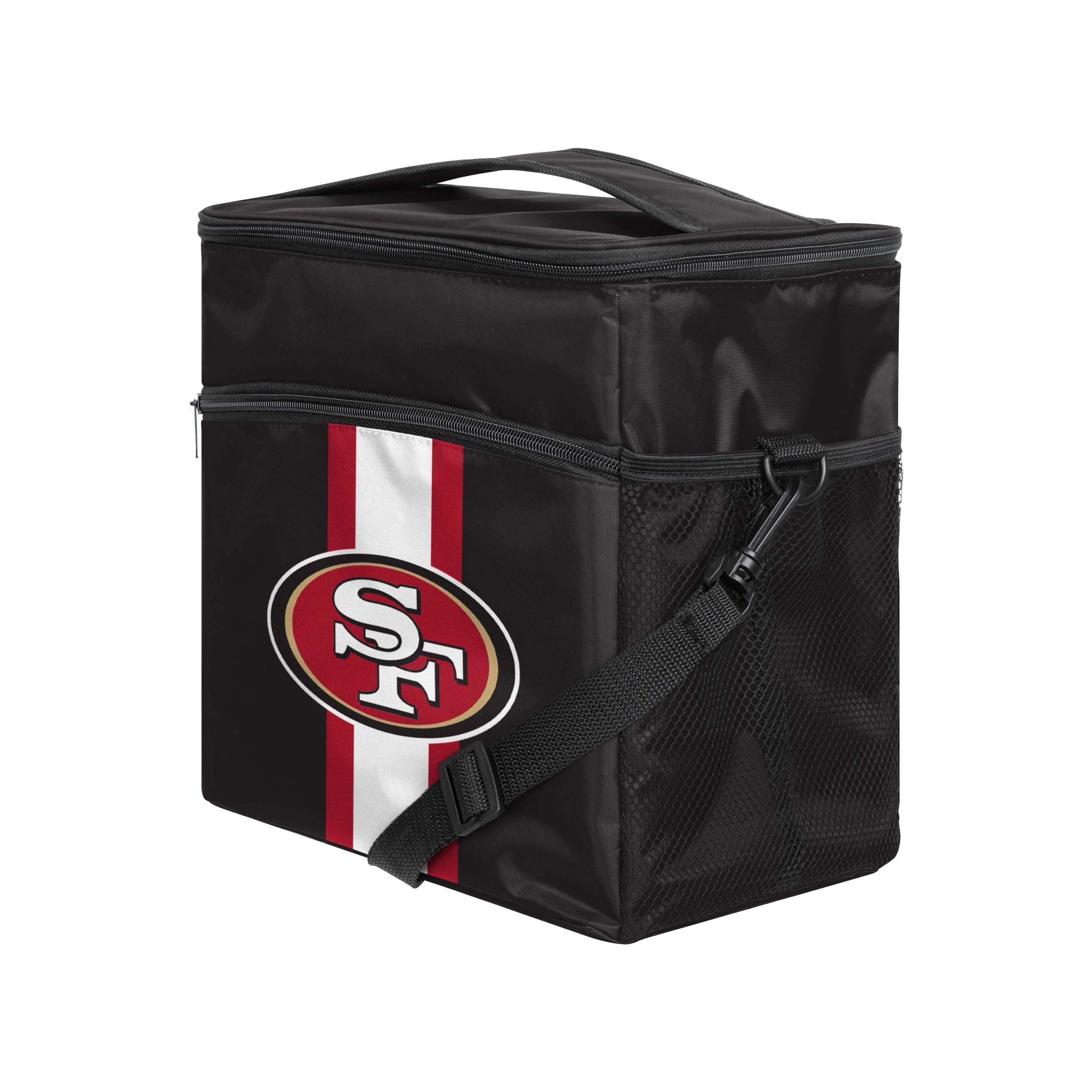San Francisco 49ers NFL Team Stripe Tailgate 24 Pack Cooler - Image 2