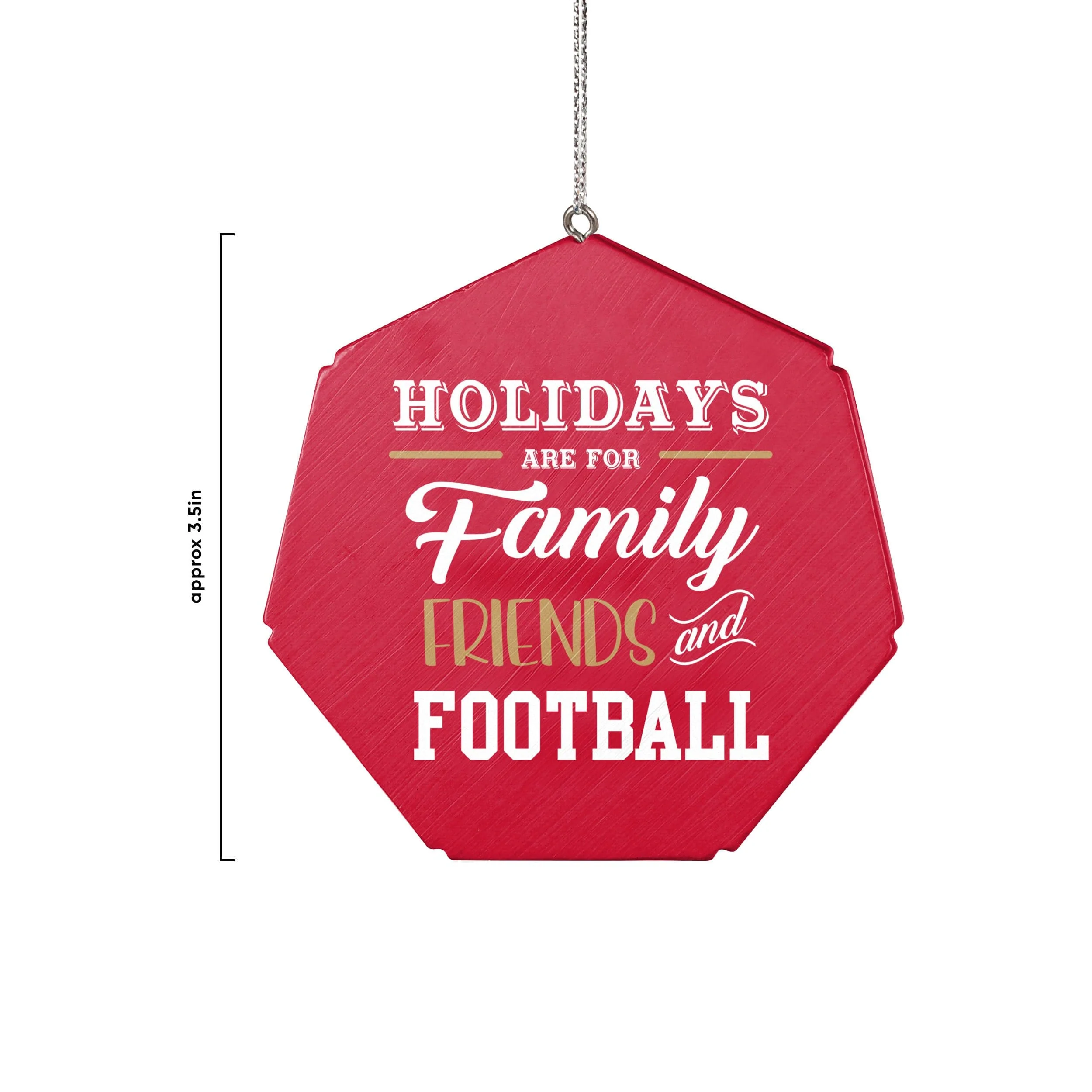 San Francisco 49ers NFL Team Wheel Ornament - Image 2