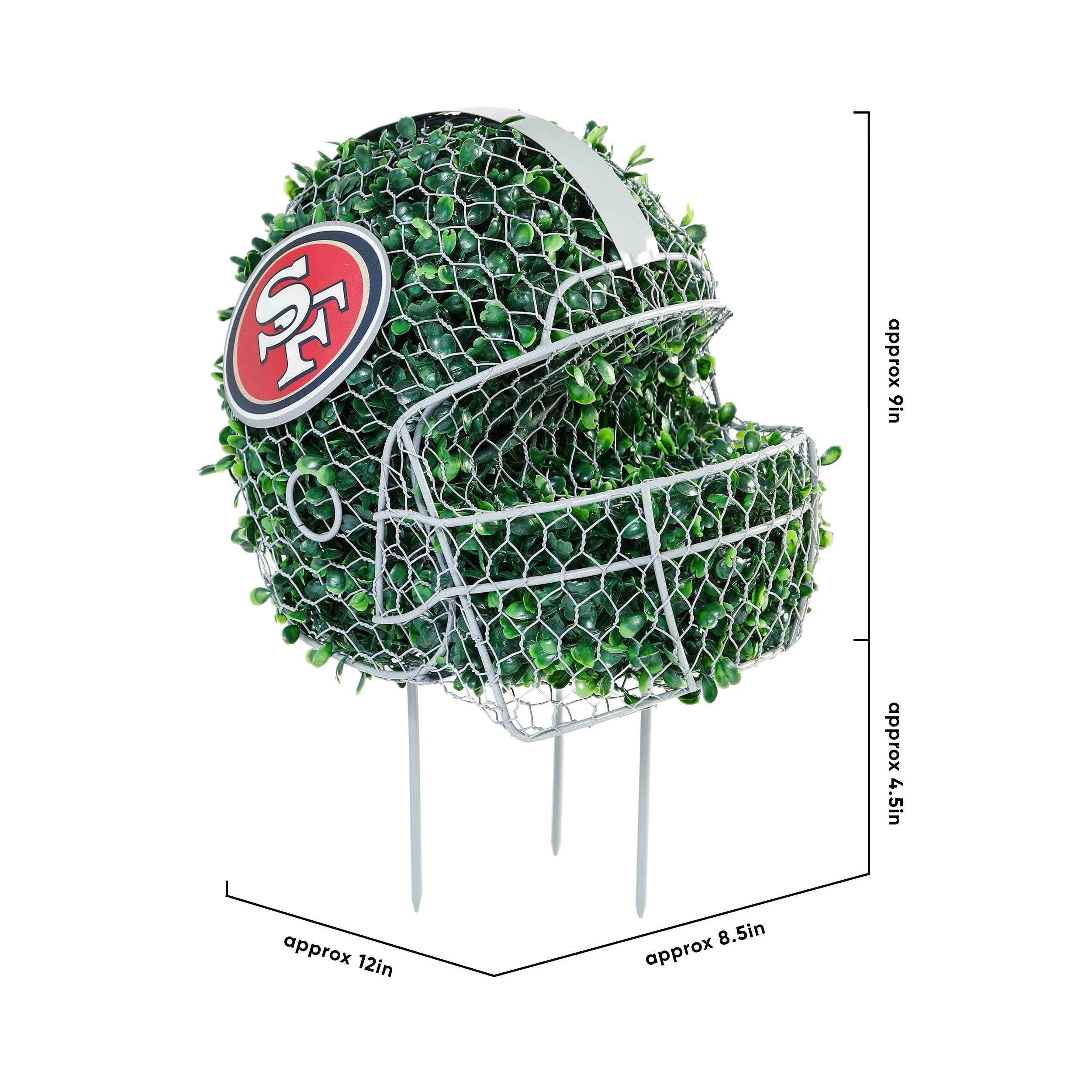 San Francisco 49ers NFL Topiary Figure - Image 3