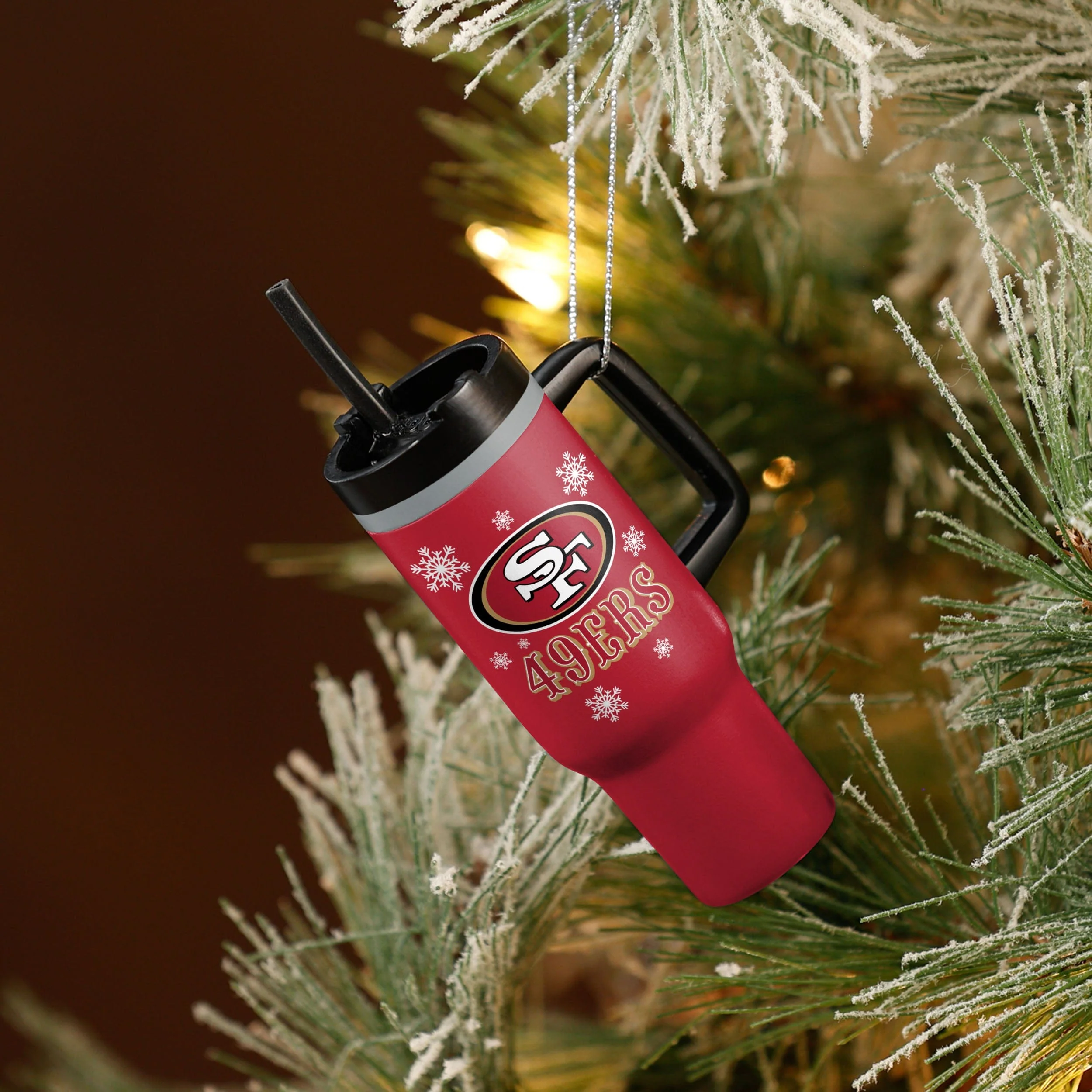San Francisco 49ers NFL Tumbler Ornament - Image 3