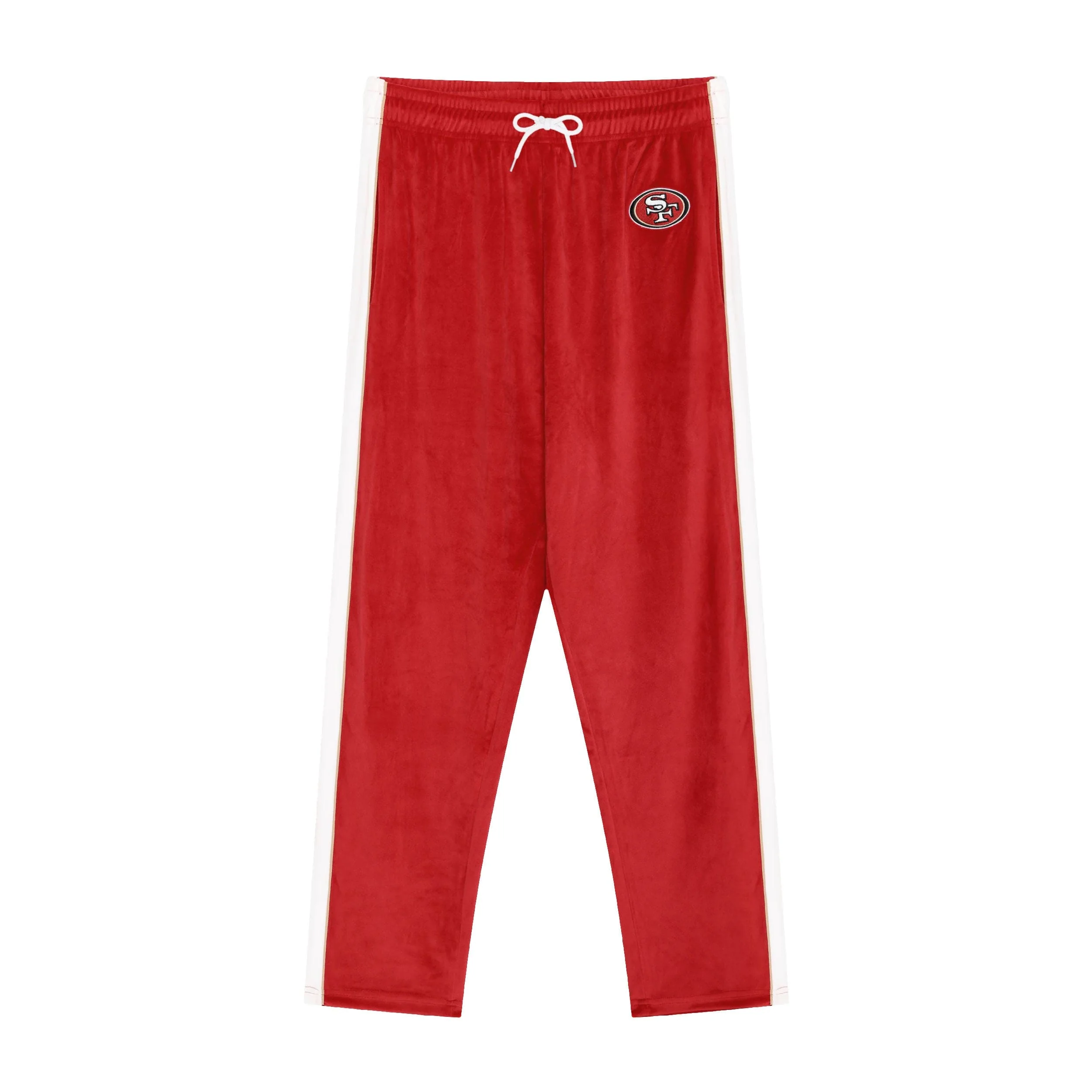 San Francisco 49ers NFL Two Tone Velour Pants - Image 6