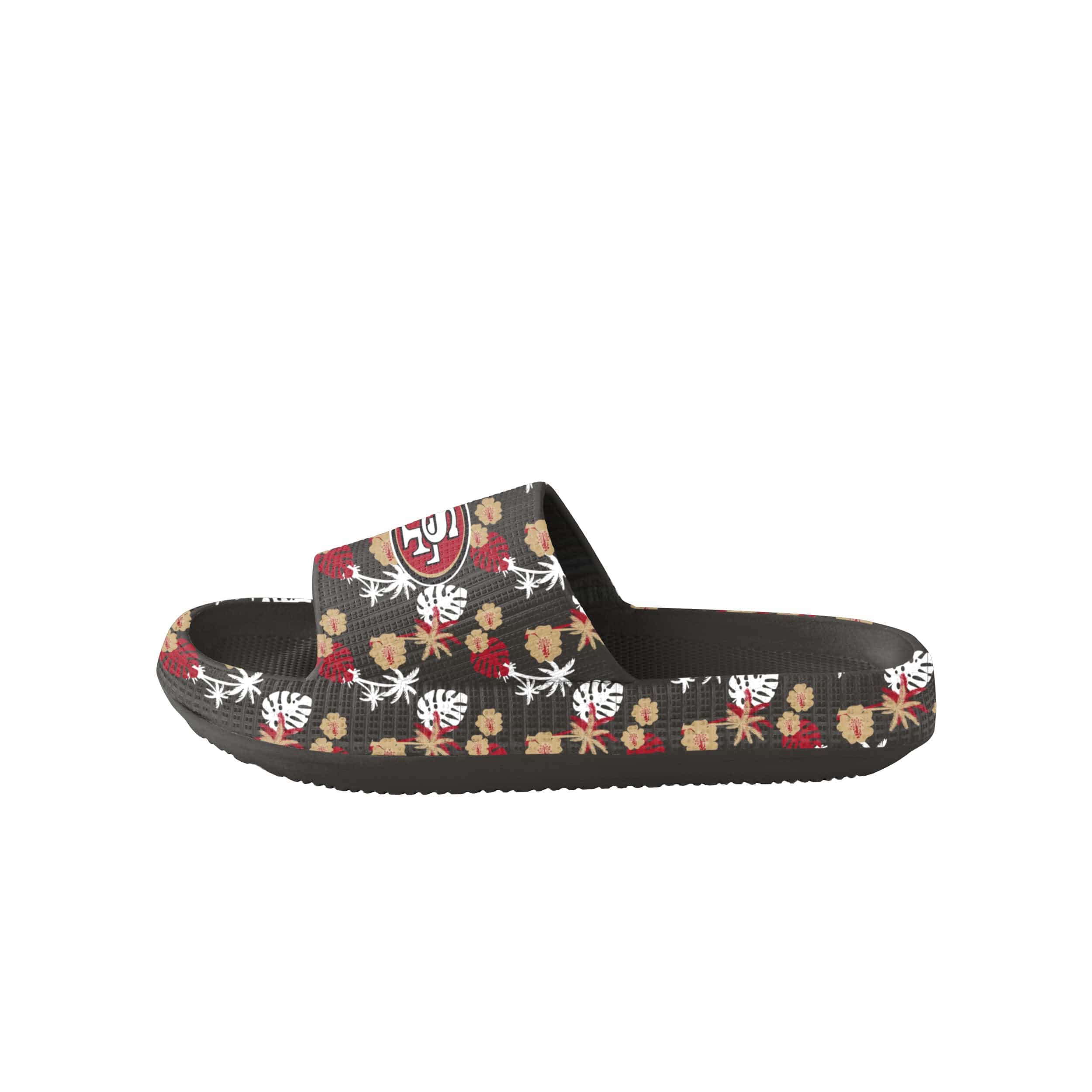 San Francisco 49ers NFL Womens Floral Pillow Slide - Image 4
