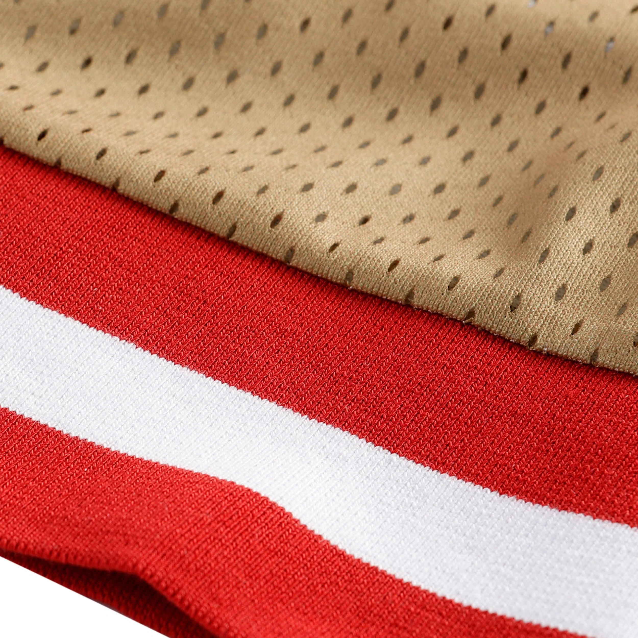 San Francisco 49ers NFL Womens Gameday Mesh Crop Top - Image 4