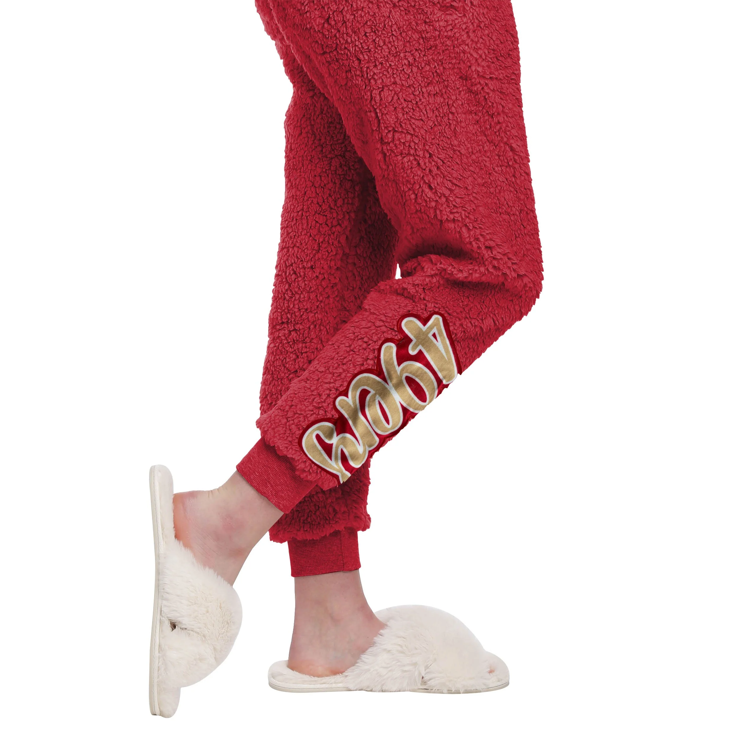 San Francisco 49ers NFL Womens Sherpa Lounge Set - Image 5