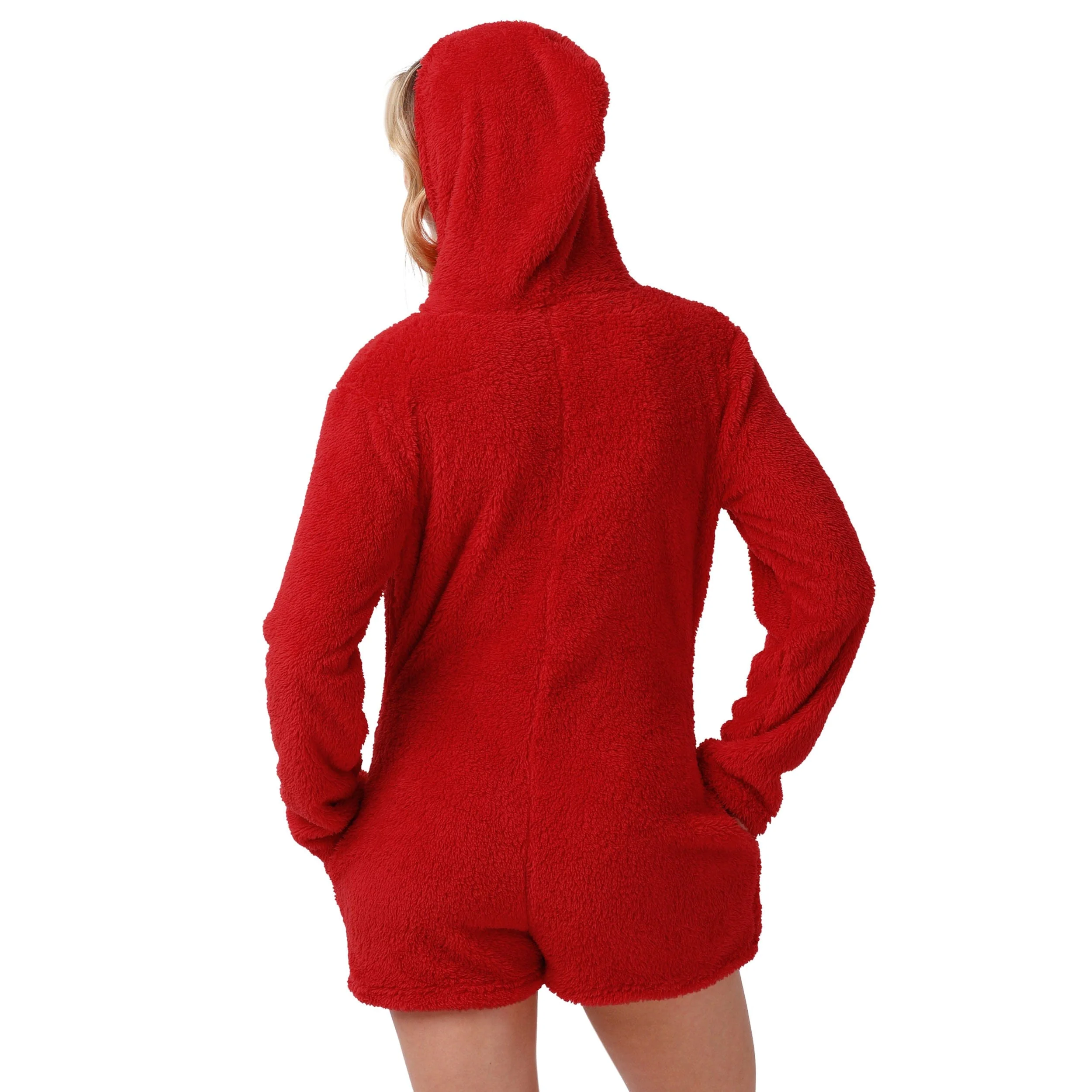 San Francisco 49ers NFL Womens Short Cozy One Piece Pajamas - Image 2