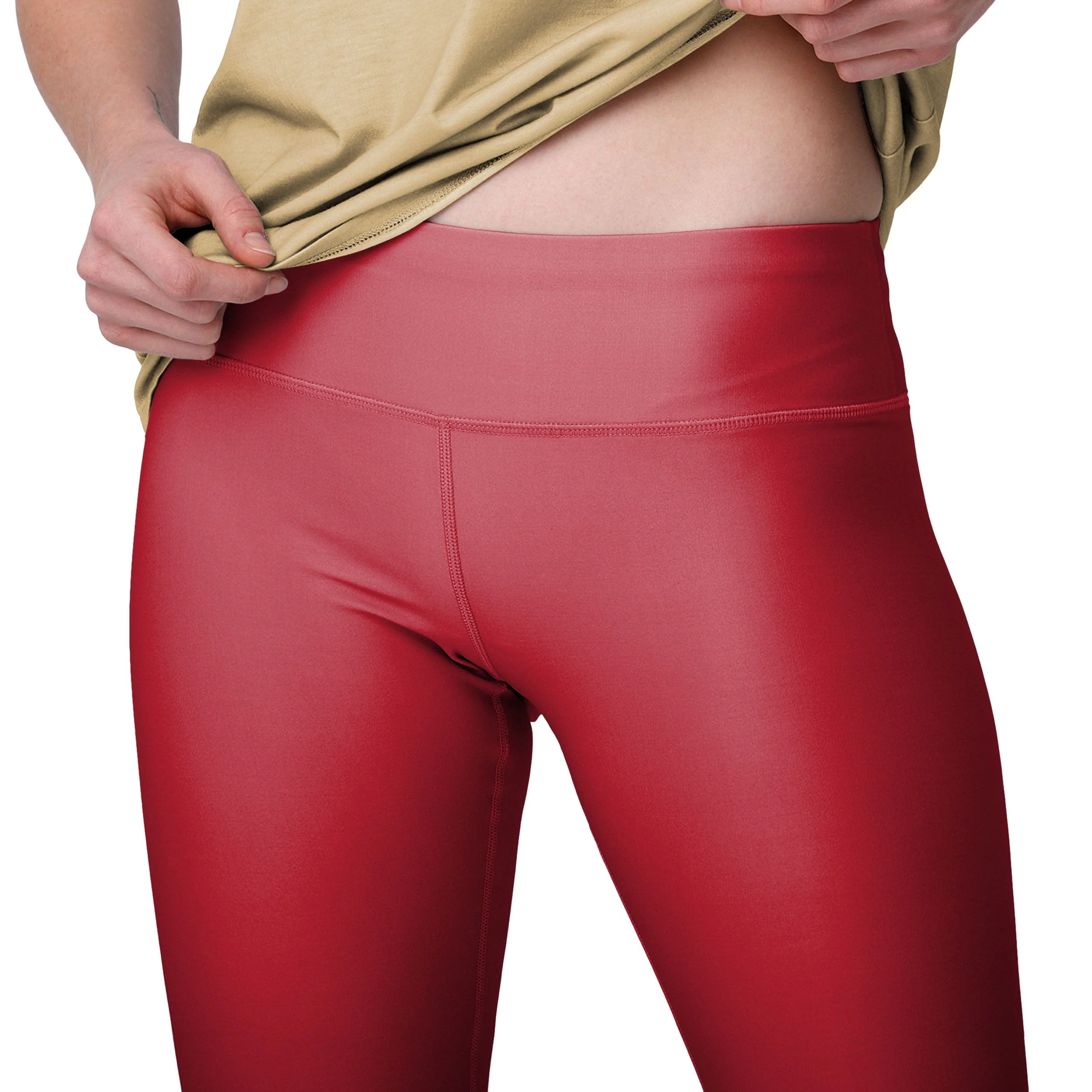 San Francisco 49ers NFL Womens Solid Wordmark Leggings - Image 3