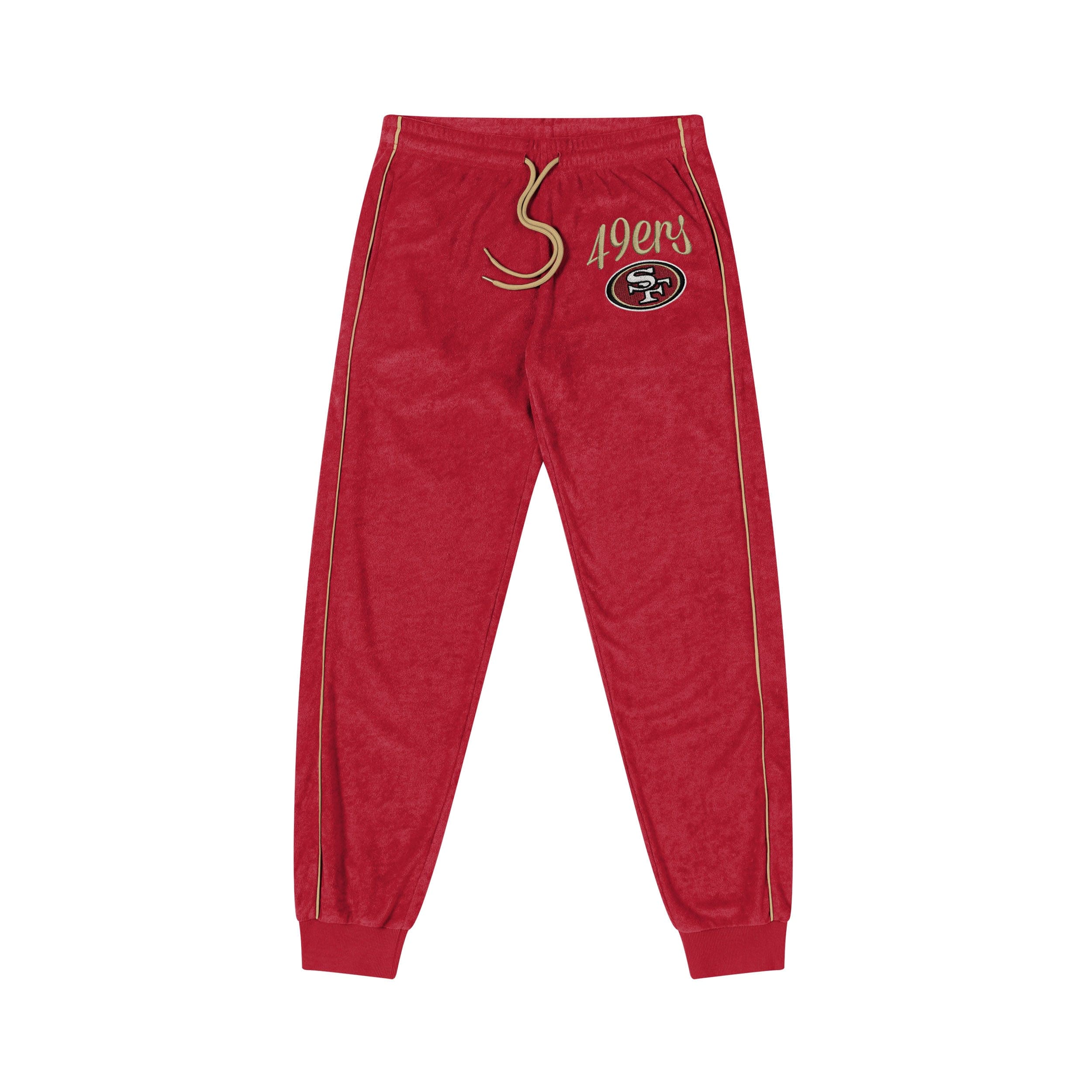San Francisco 49ers NFL Womens Terry Knit Joggers - Image 4