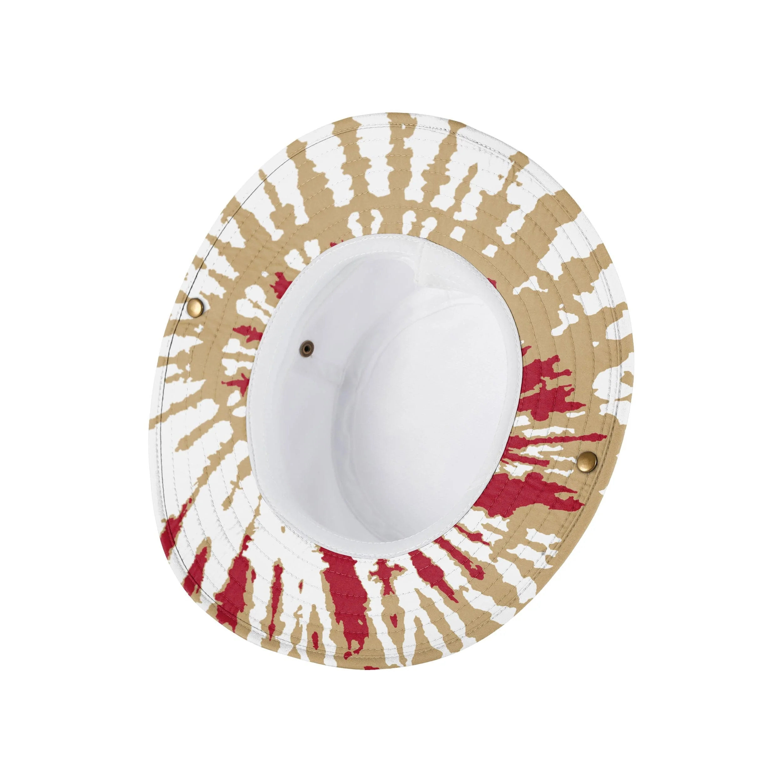 San Francisco 49ers NFL Womens White Hybrid Boonie Hat - Image 5