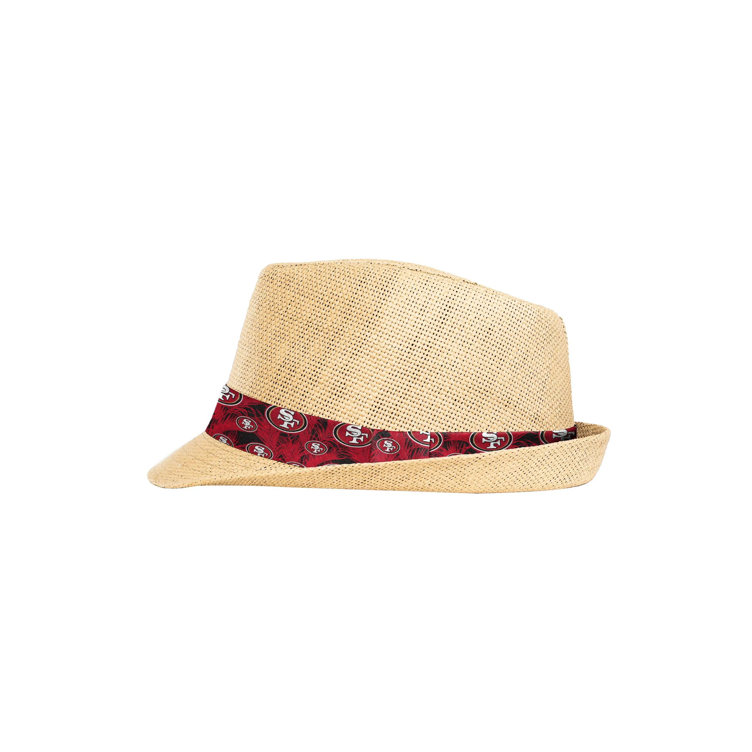 San Francisco 49ers NFL Trilby Straw Hat - Image 2