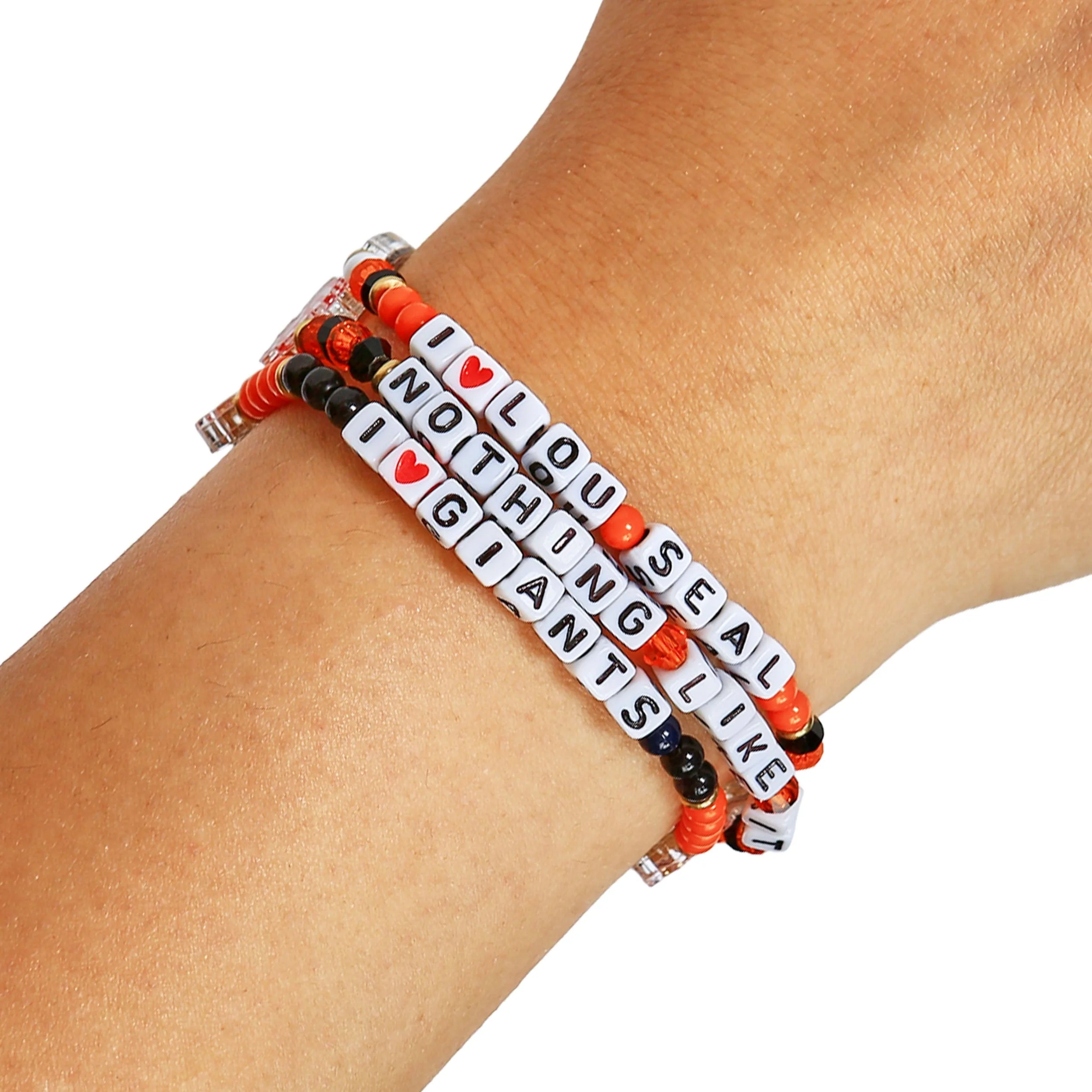 San Francisco Giants MLB 3 Pack Friendship Bracelet - Image 4