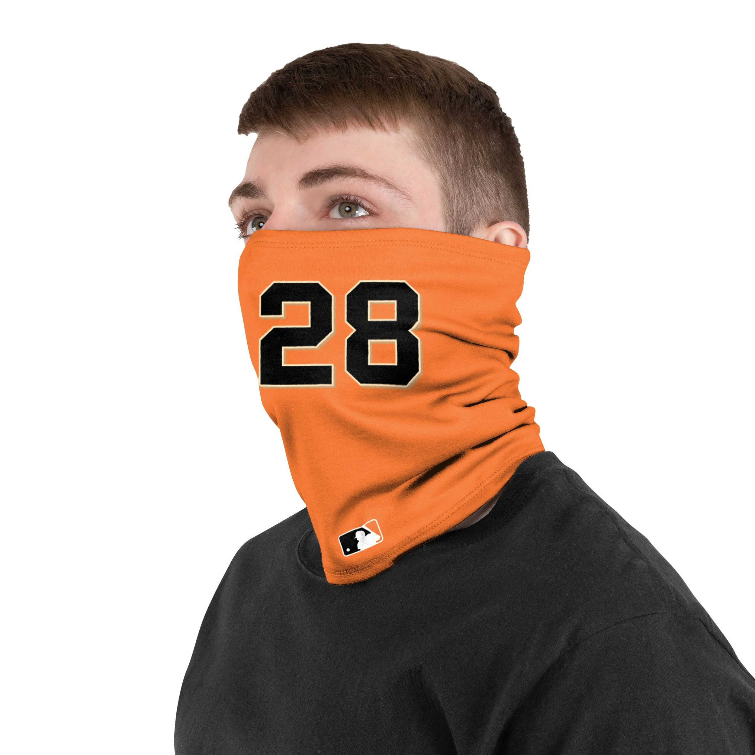 San Francisco Giants MLB Buster Posey On-Field Orange UV Gaiter Scarf - Image 3