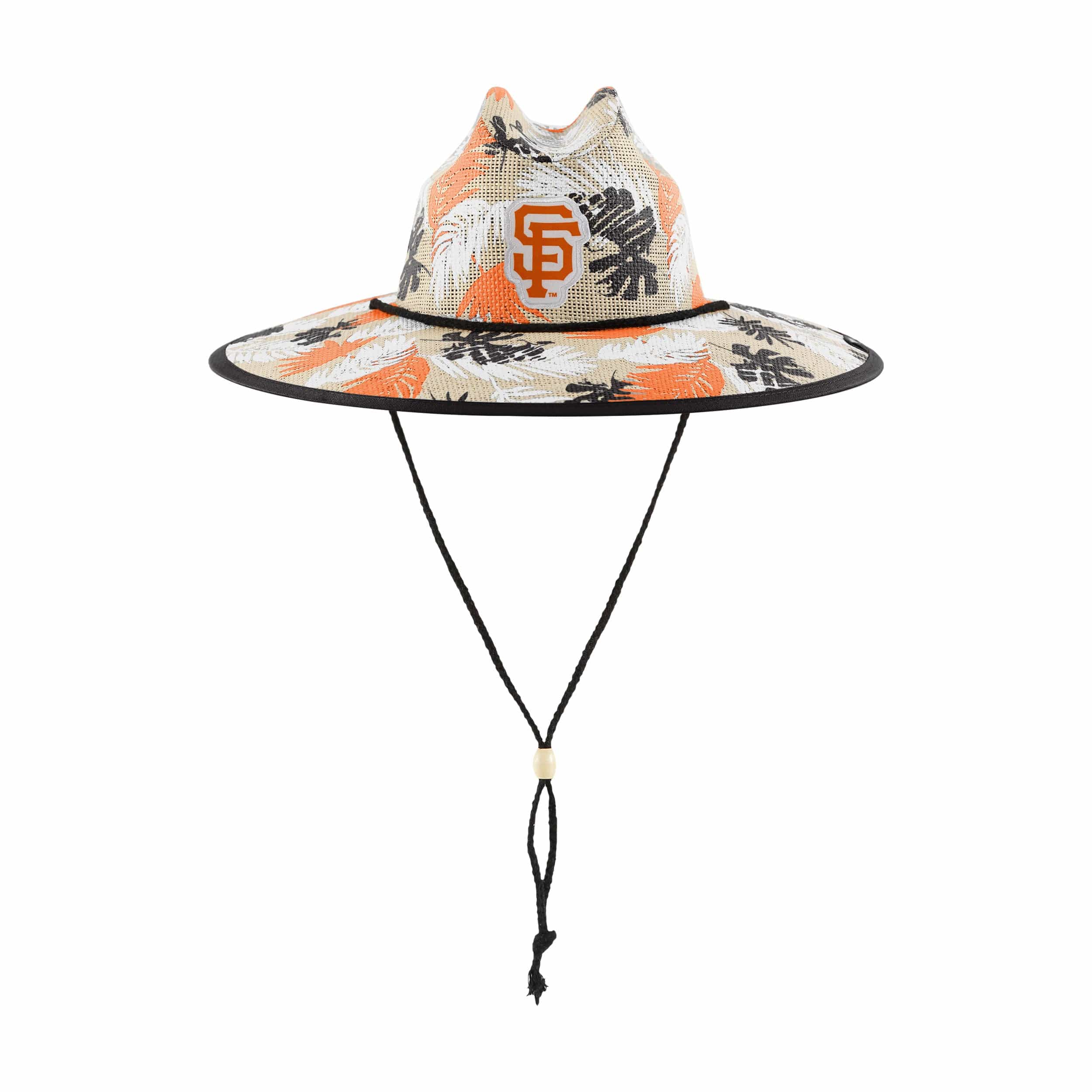 San Francisco Giants MLB Floral Printed Straw Hat - Image 3