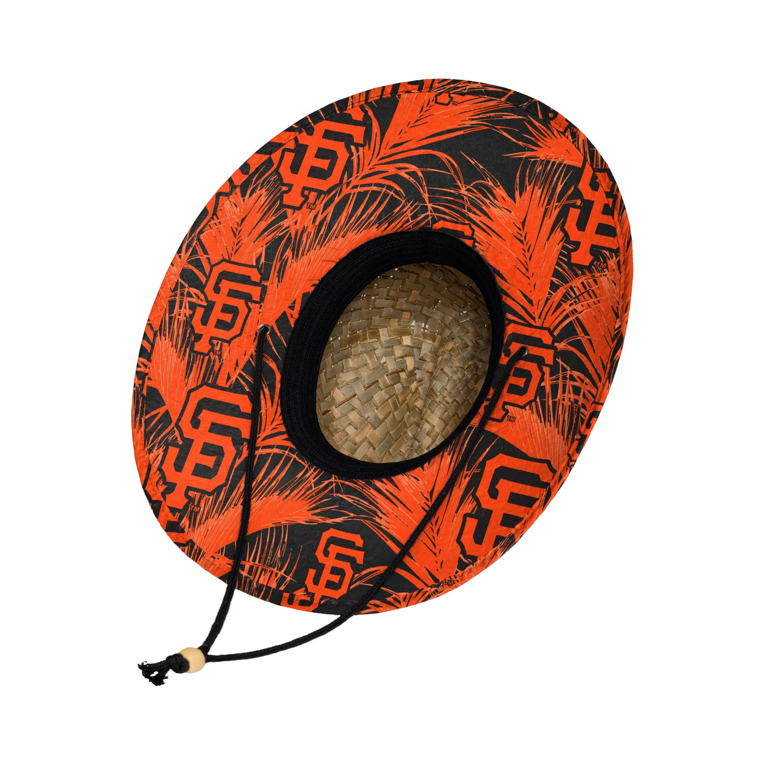 San Francisco Giants MLB Floral Straw Hat - Image 2