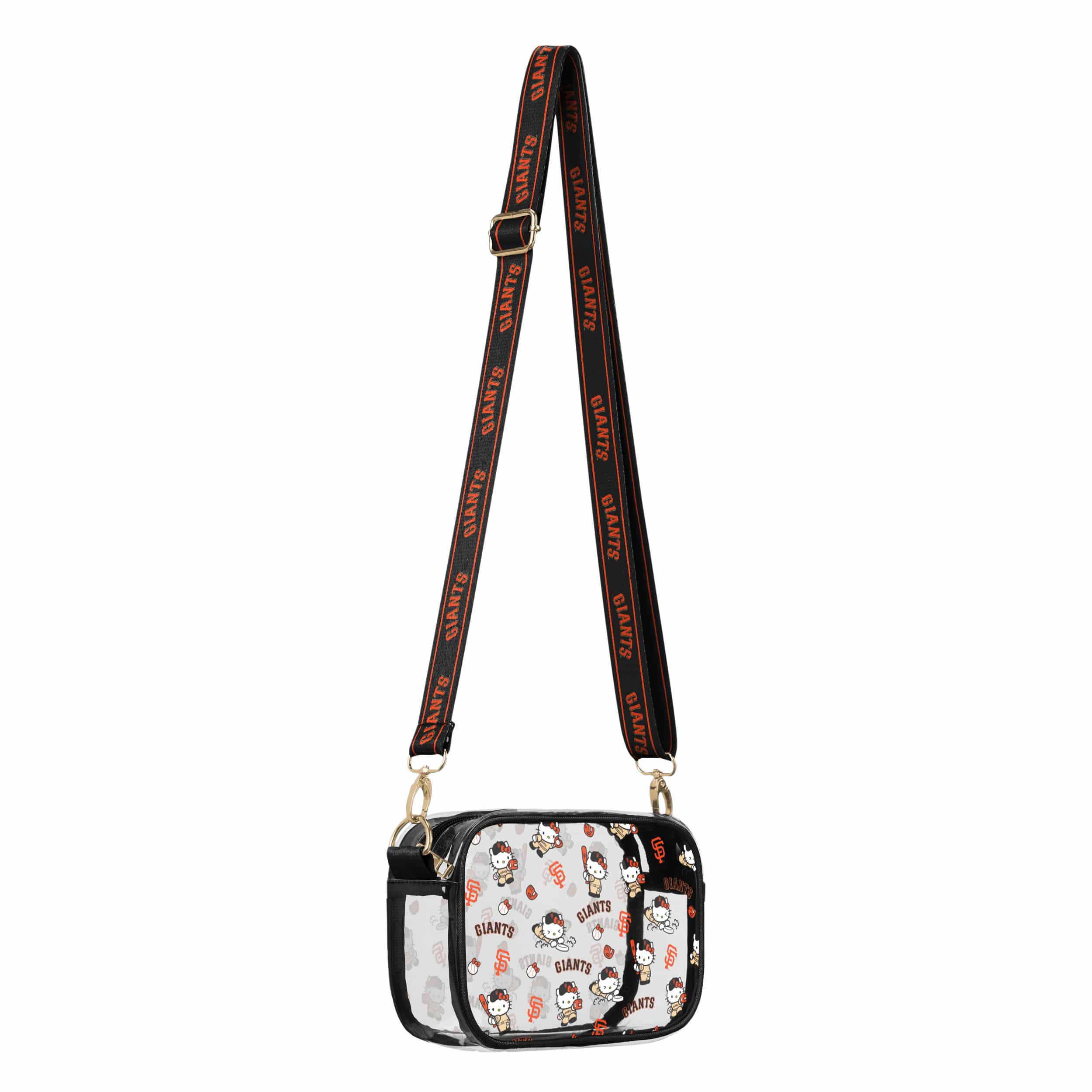 San Francisco Giants MLB Hello Kitty® Clear Crossbody Bag (PREORDER - SHIPS MID JUNE) - Image 2
